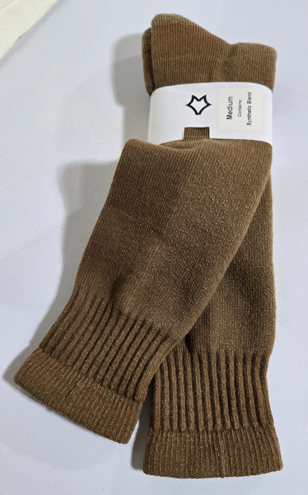Fox River Socks Over The Calf Synthetic Medium Unisex Padded Front Brown Cozy