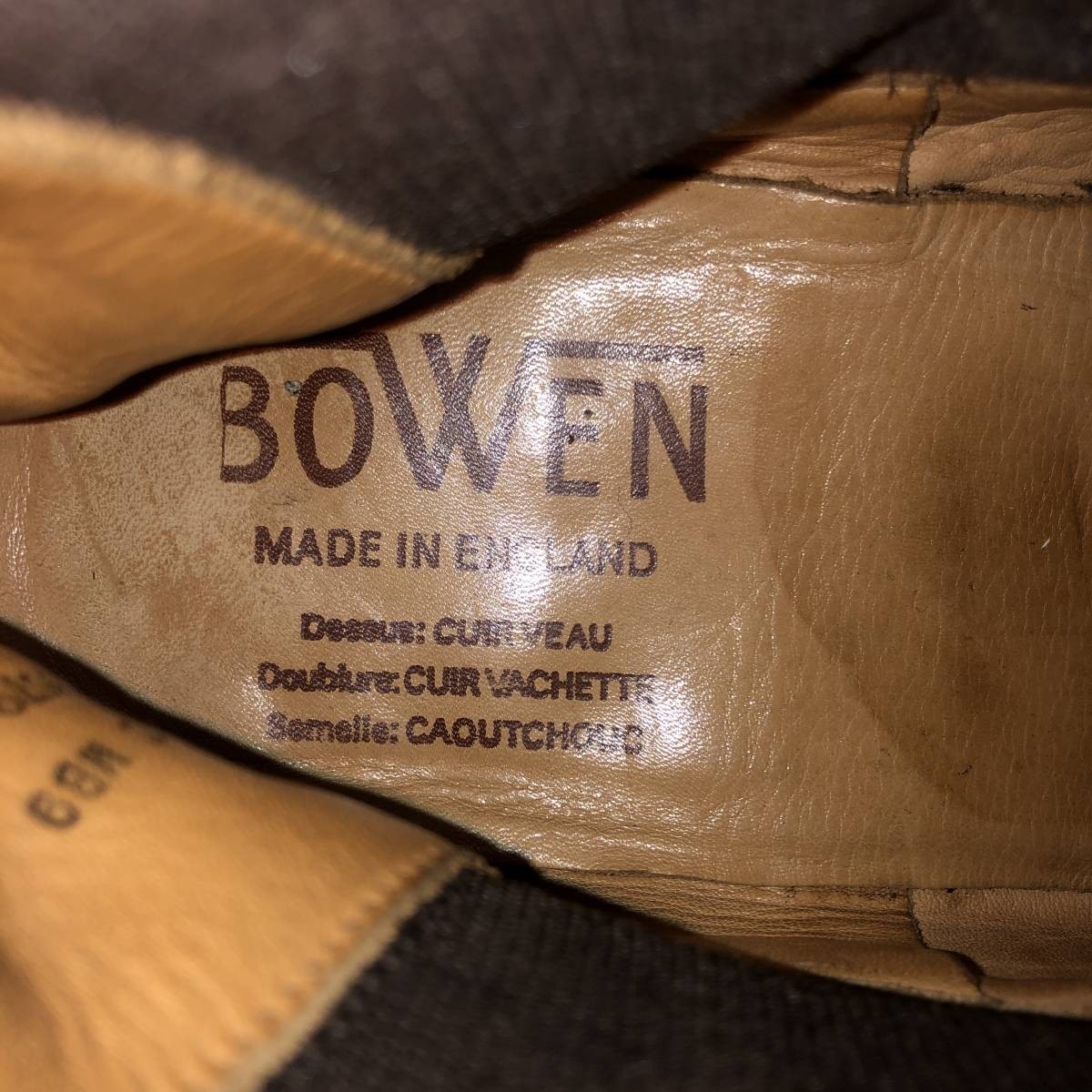 Bowen Side Gore Boots, Made in England, Size 9 Men’s 27.5cm