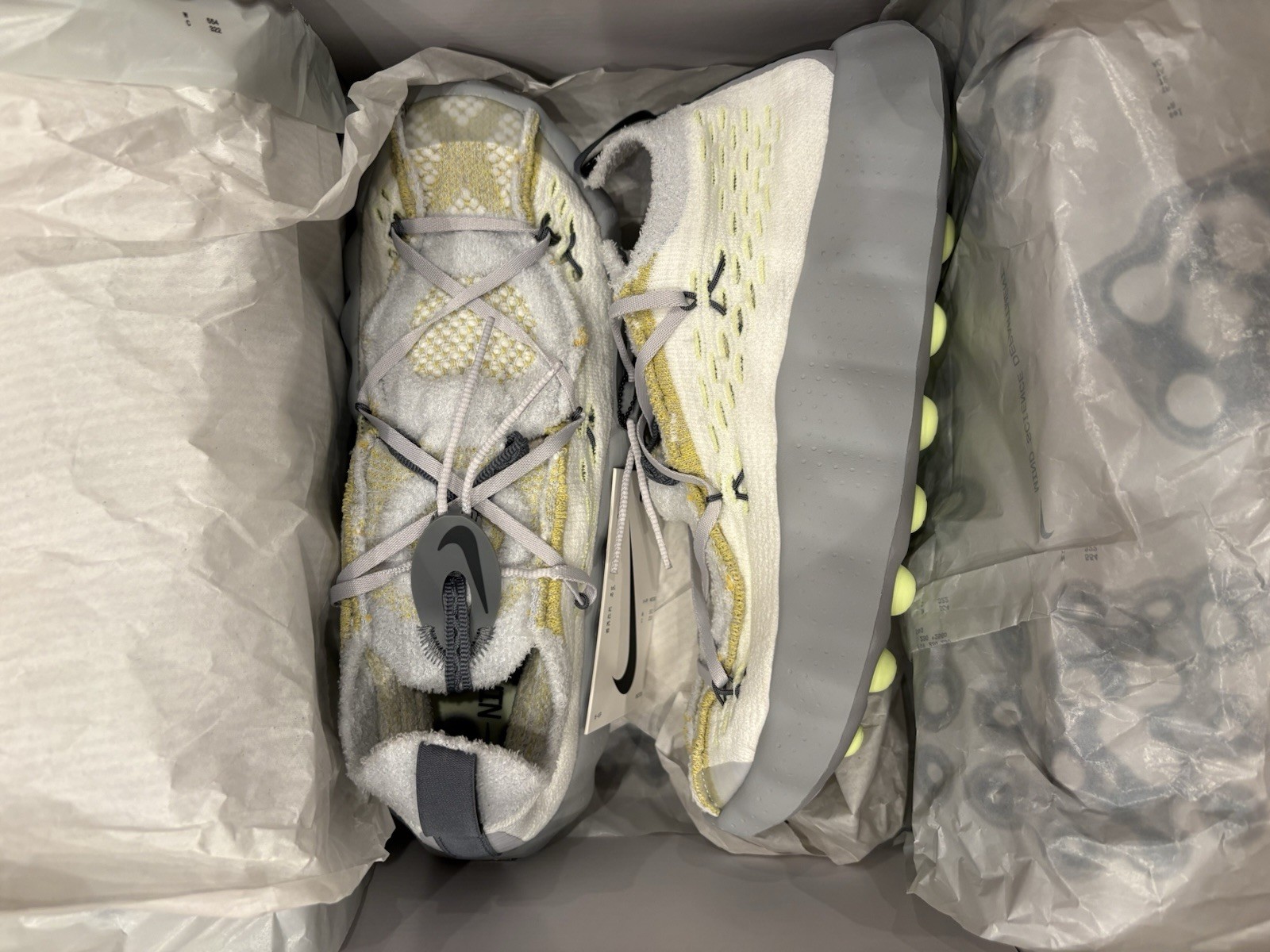 Size 9 – Nike Mind 002 Flyknit White Dark Grey IR2176-100 IN HAND SHIPS ASAP