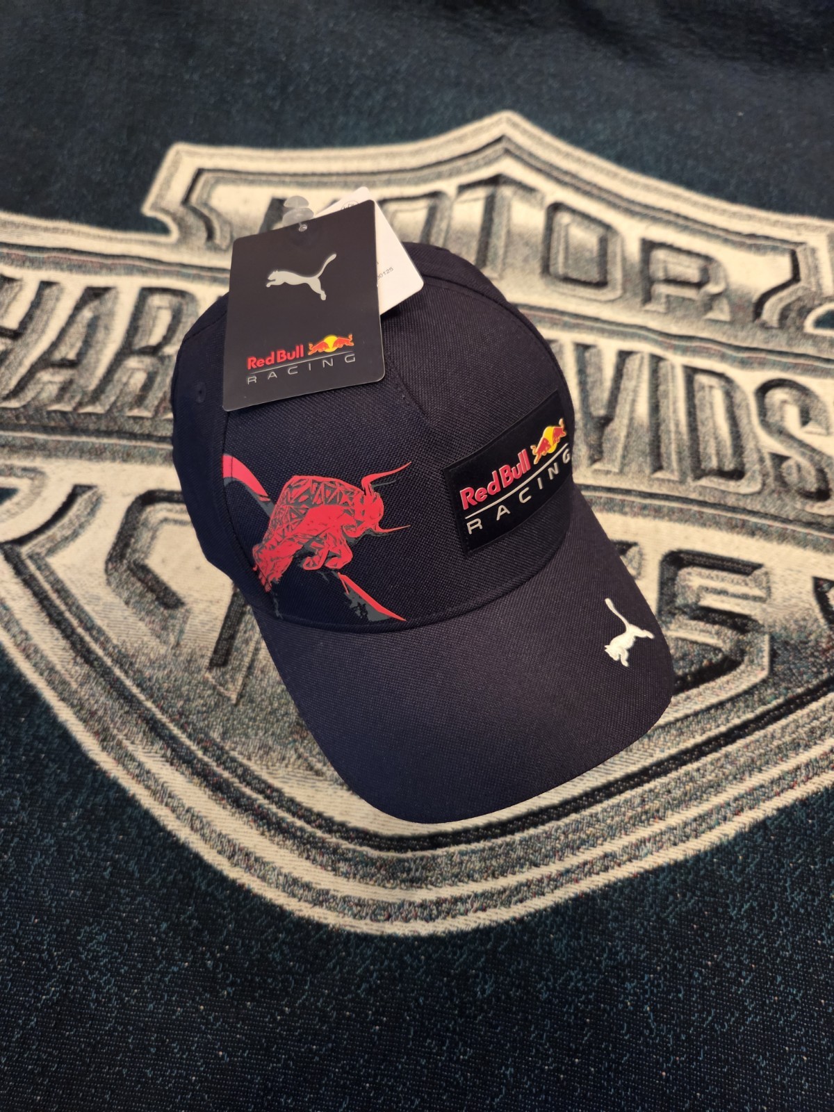 Red Bull x PUMA Racing Formula One Blue Hat Cap snapback NWT redbull energy