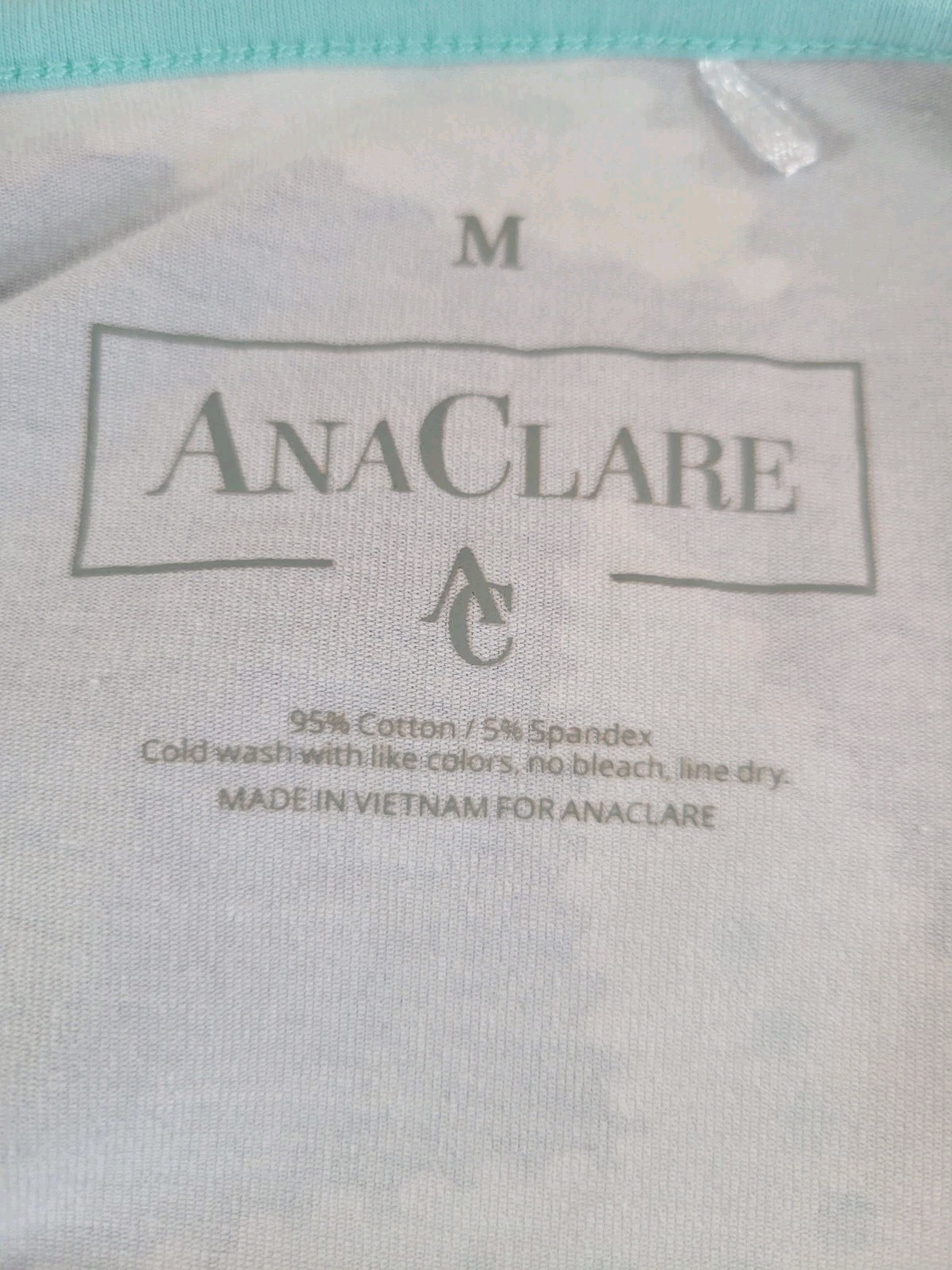Ana Clare Sea Star Blue A-line Swing Dress Pockets Medium Starfish Beach