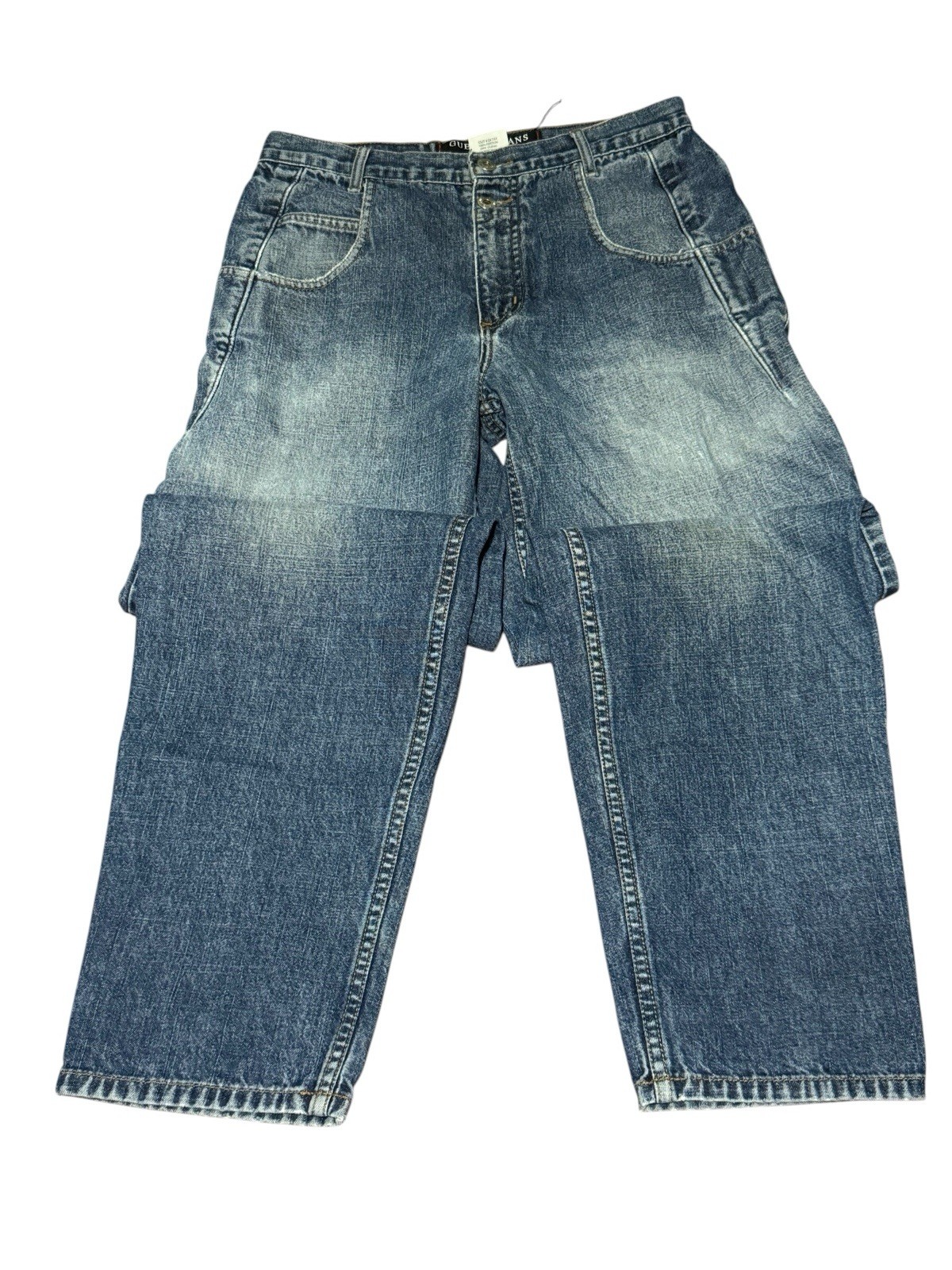 Vintage Guess Jeans Pascal Loose Tapered Fit 30×32 Made In Mexico