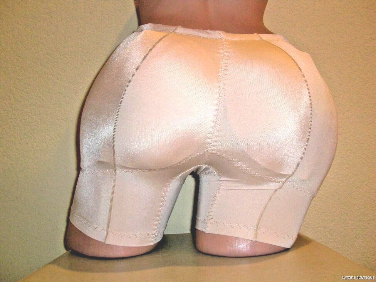 Fake Butt Hip Enhancer Booty Padded Panty Underwear Boyshort Cross Dresser S-2XL