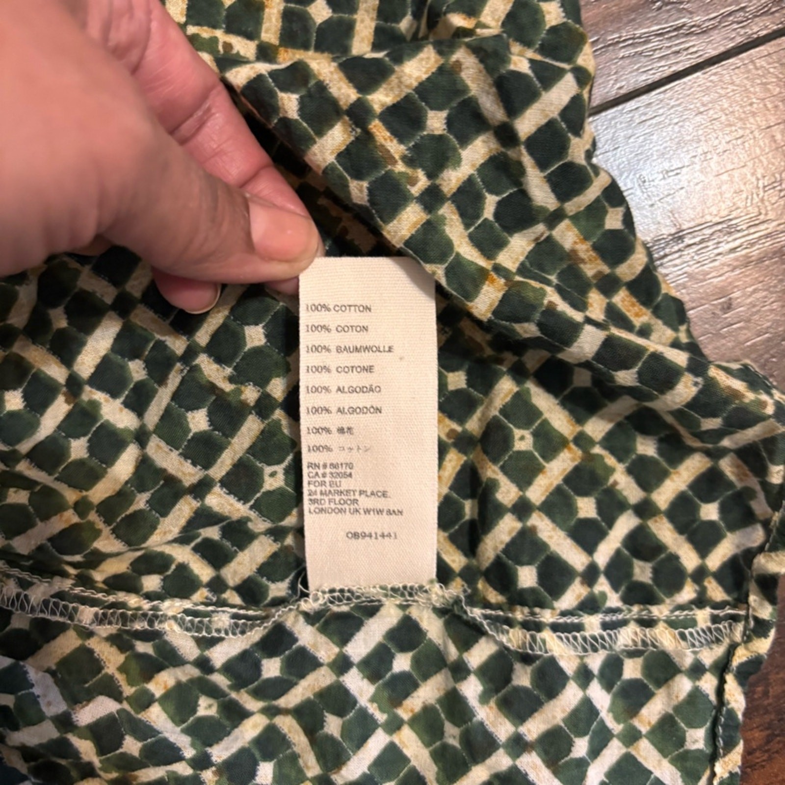 Free People Multi-Print Tiered Cap-Sleeve Tunic in Mustard Multi