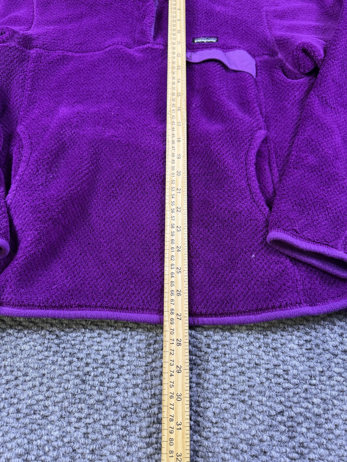 Patagonia Snap-T Fleece Jacket Womens Medium Purple Pullover Warm