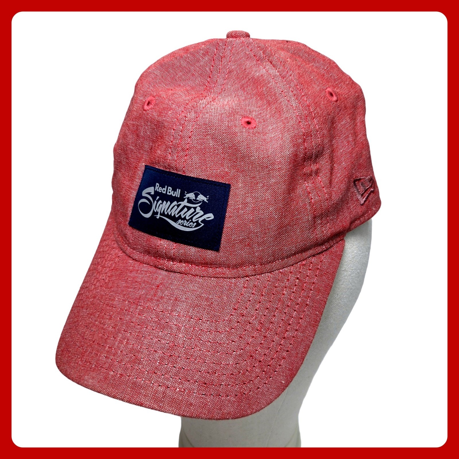 New Era Red Bull Signature Series 9TWENTY Cap Adjustable Hat Unisex OSFM