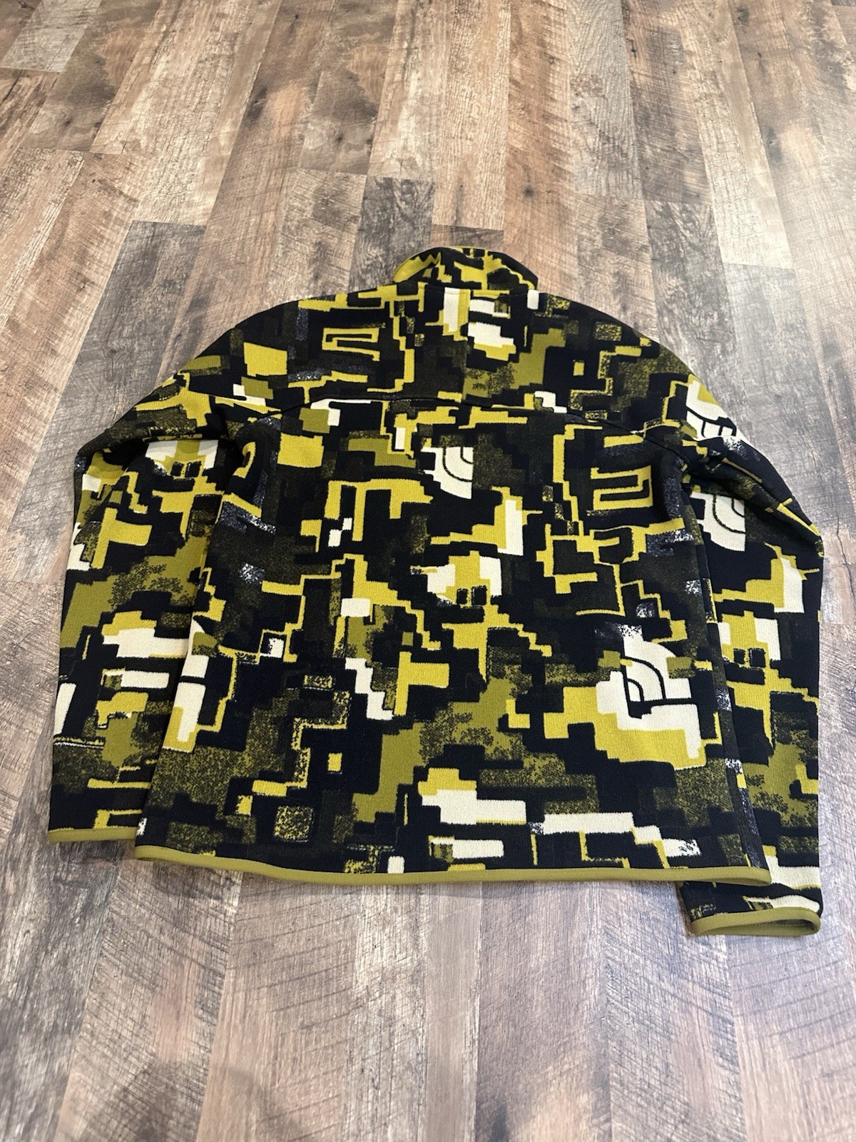 Brand New! The North Face Half Zip Fleece Pullover Digi Camo Size Small