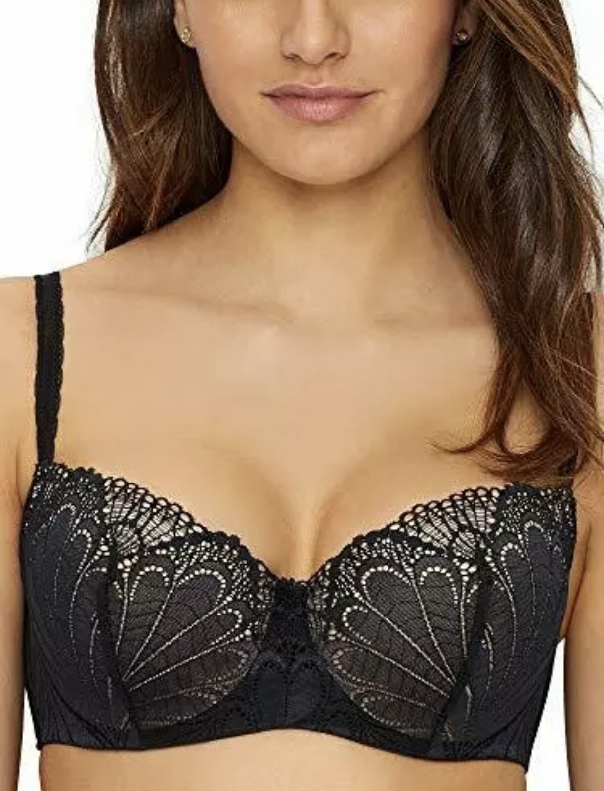 Wonderbra Womens Refined Glamour Balconette Bra Size 34B
