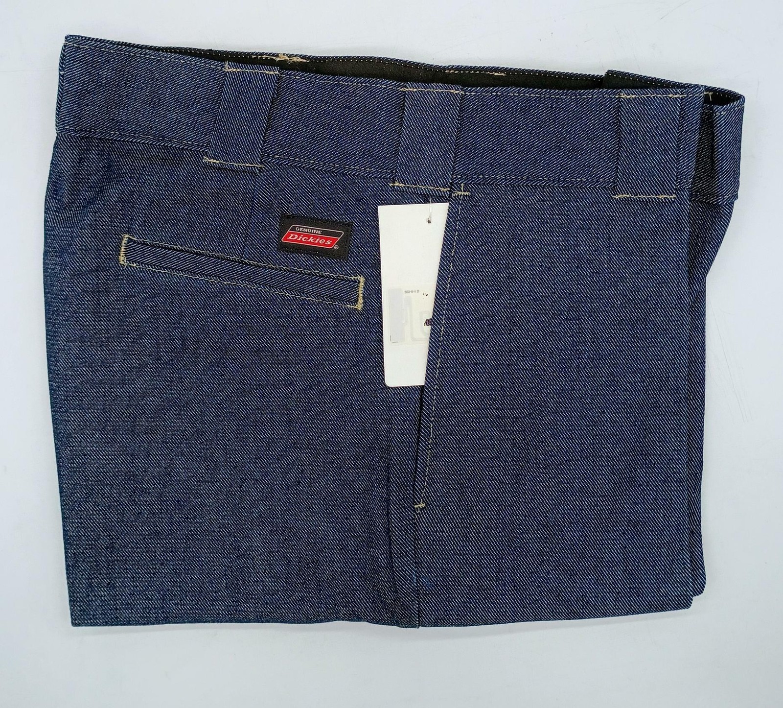 Dickies Men’s Original 874 Light Navy Denim Work Pants Jeans, 38W x 30L