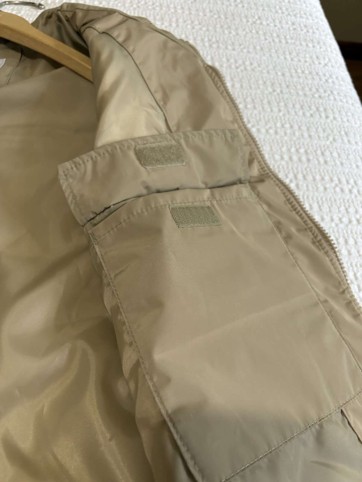 Goodfellow & Co Mens Large Quilted Puffer Vest New With Tags Tan Full Zip