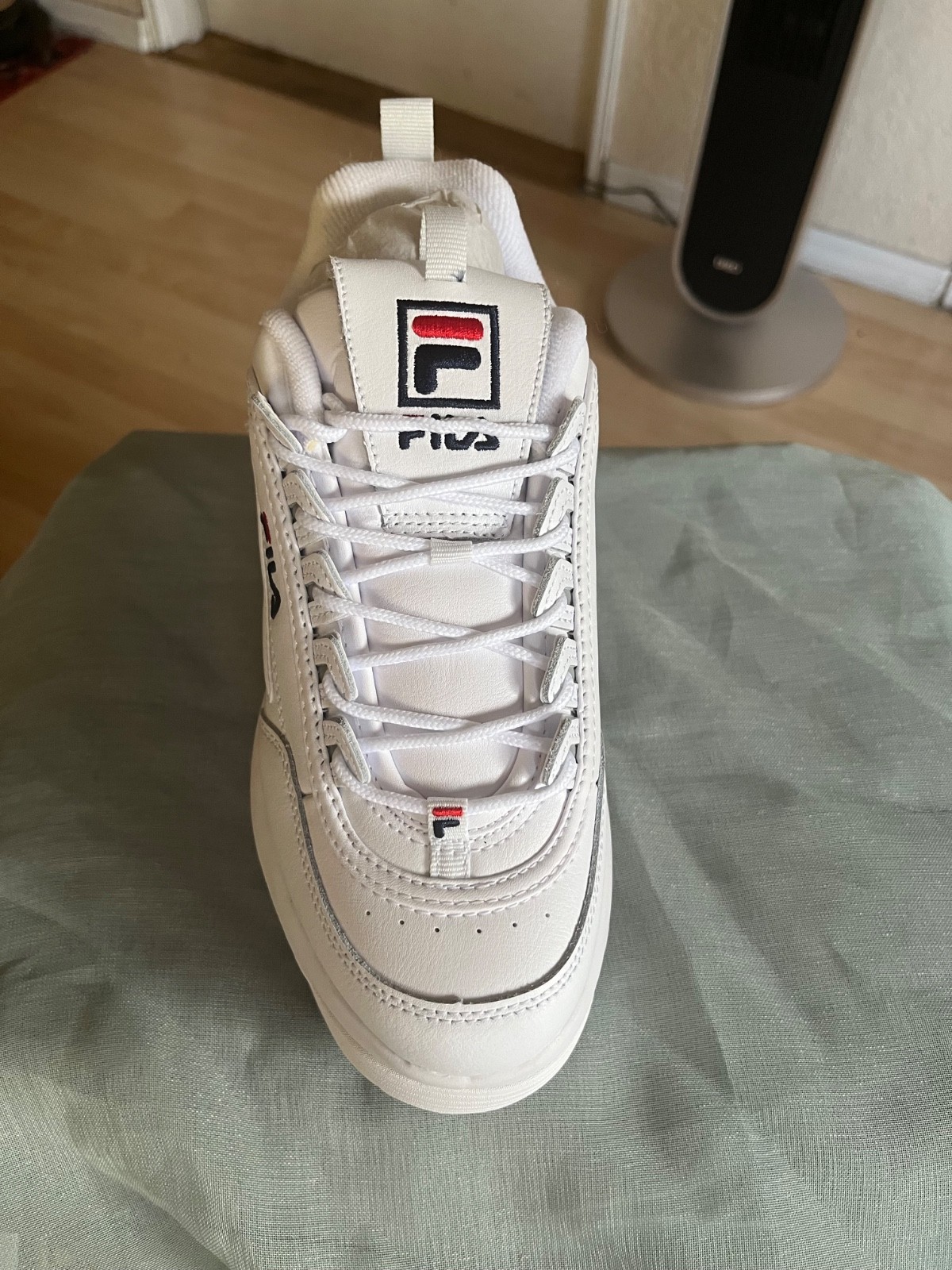 Brand-New FILA Disruptor II Wedge Women’s Platform Sneakers