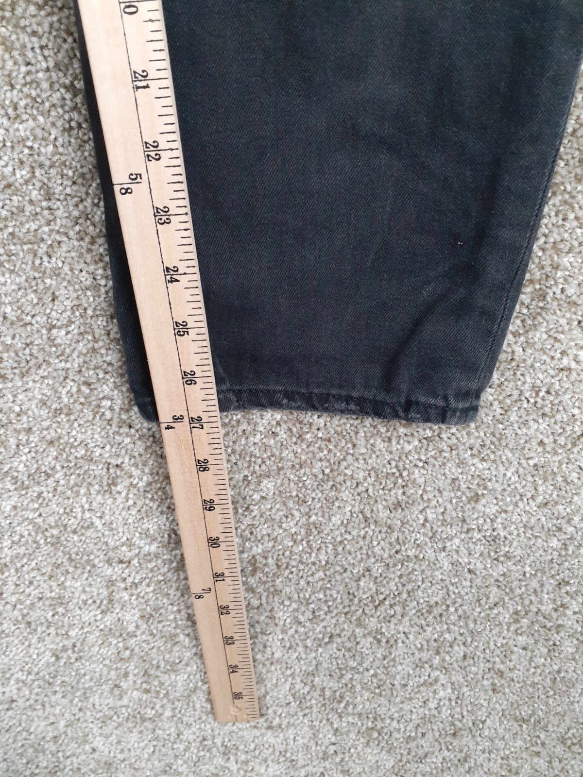American Eagle Highest Rise 90’s Boyfriend Distressed Jeans Womens 8 Reg Black