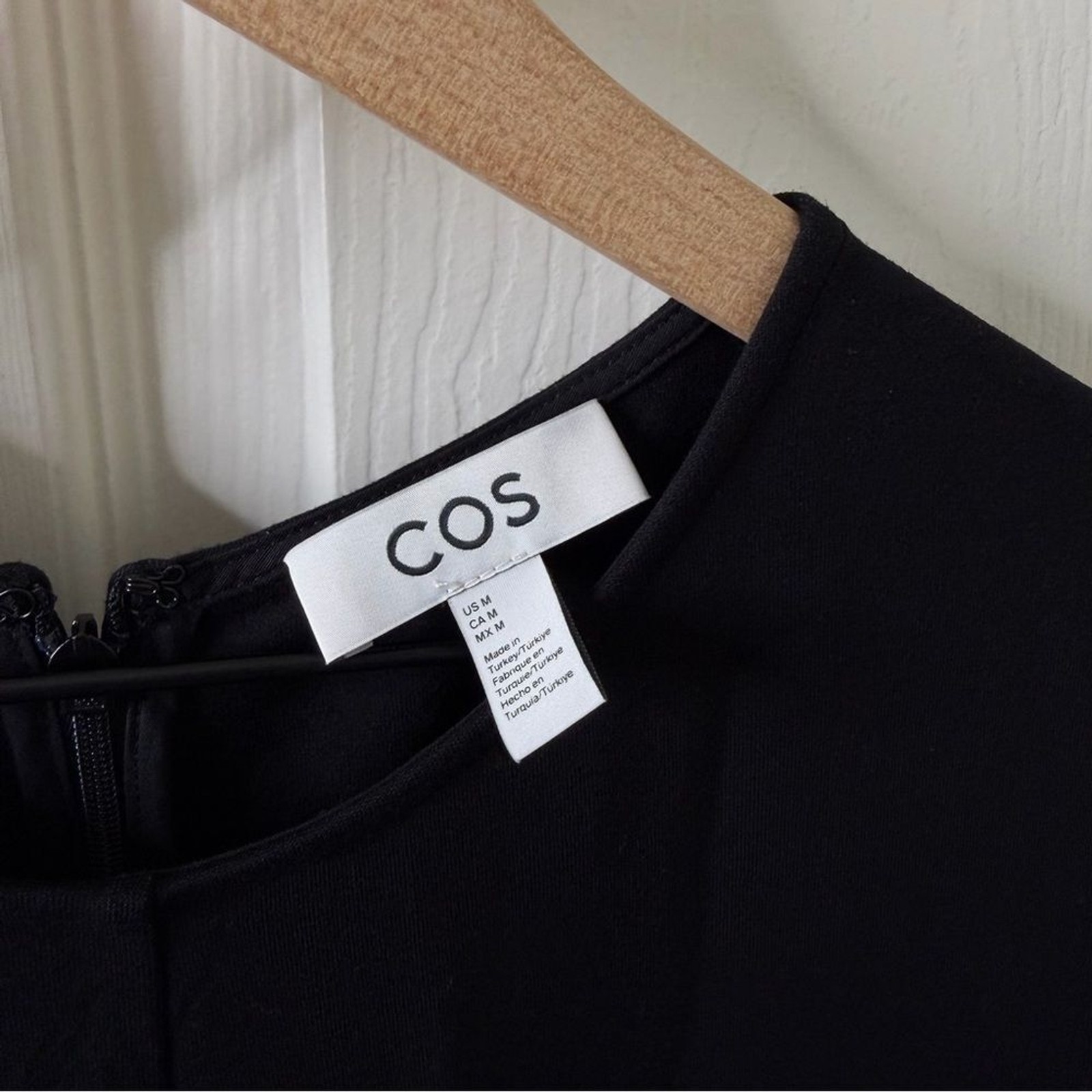 COS Black Sleeveless Wide-Leg Jumpsuit