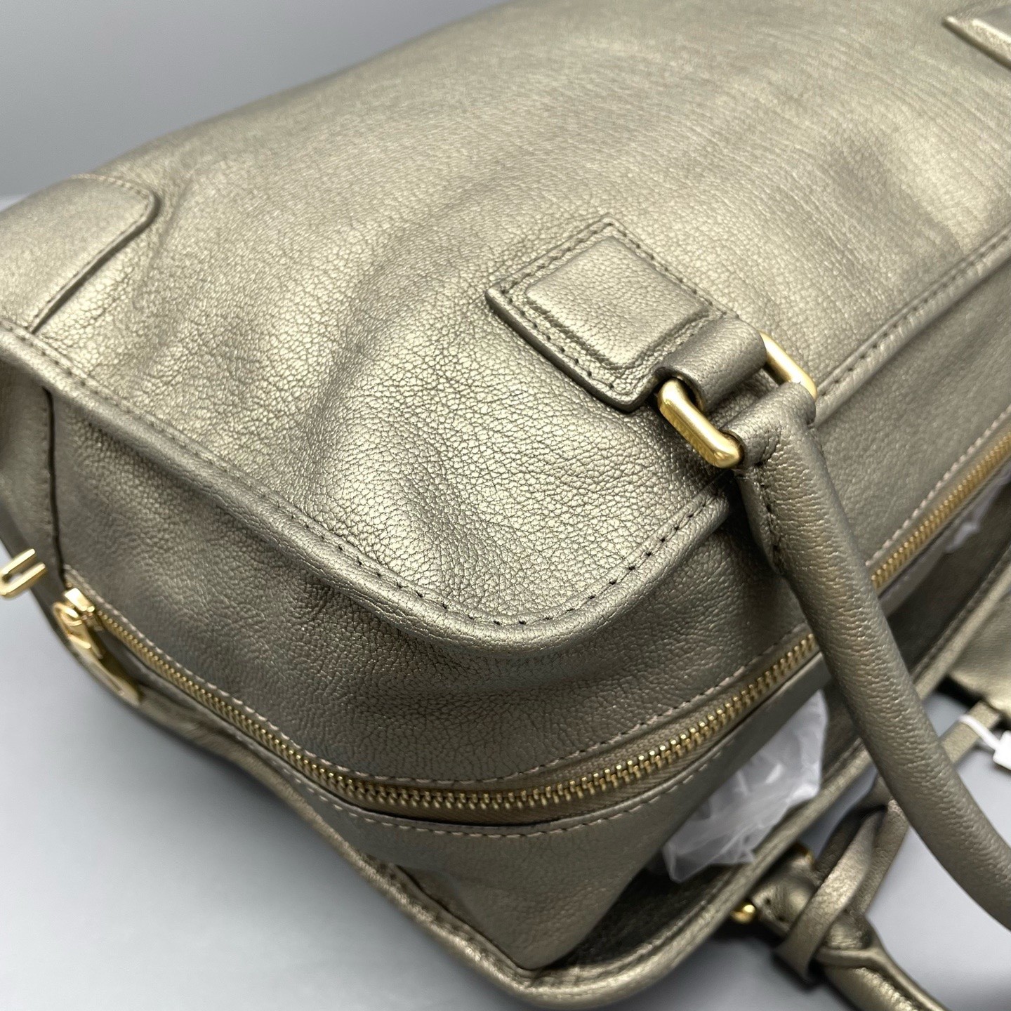 Loewe Pre-Owned Authentic Satchel 35*21*14cm Metal Free Tracked Shipping