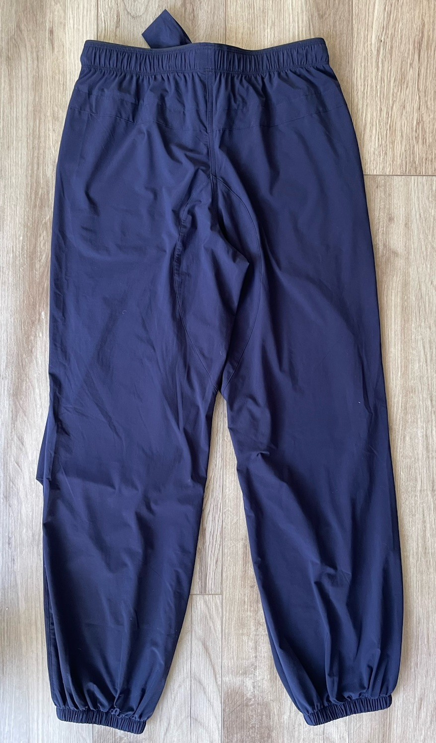 Paskho Women’s Serene Ultra Comfortable Jogger Pant, Tie Waist, Navy Blue, Small
