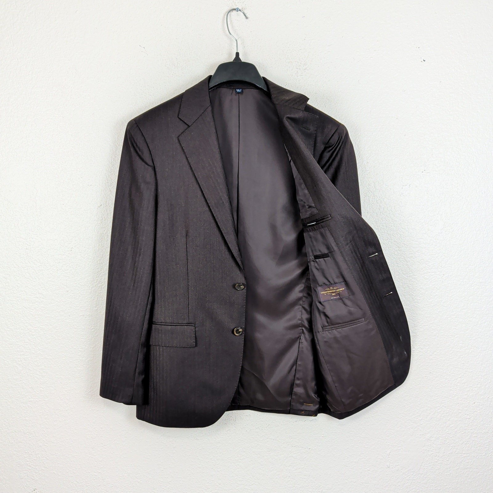 J.Crew Crosby Classic fit Suit Jacket Italy Wool herringbone 38R NWT $498