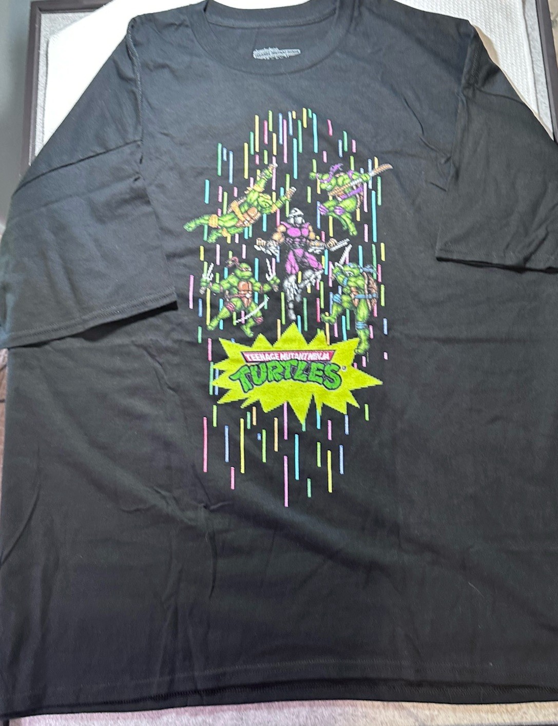 Loot Crate Teenage Mutant Ninja Turtles Graphic T-Shirt Men 3XL Black Exclusive