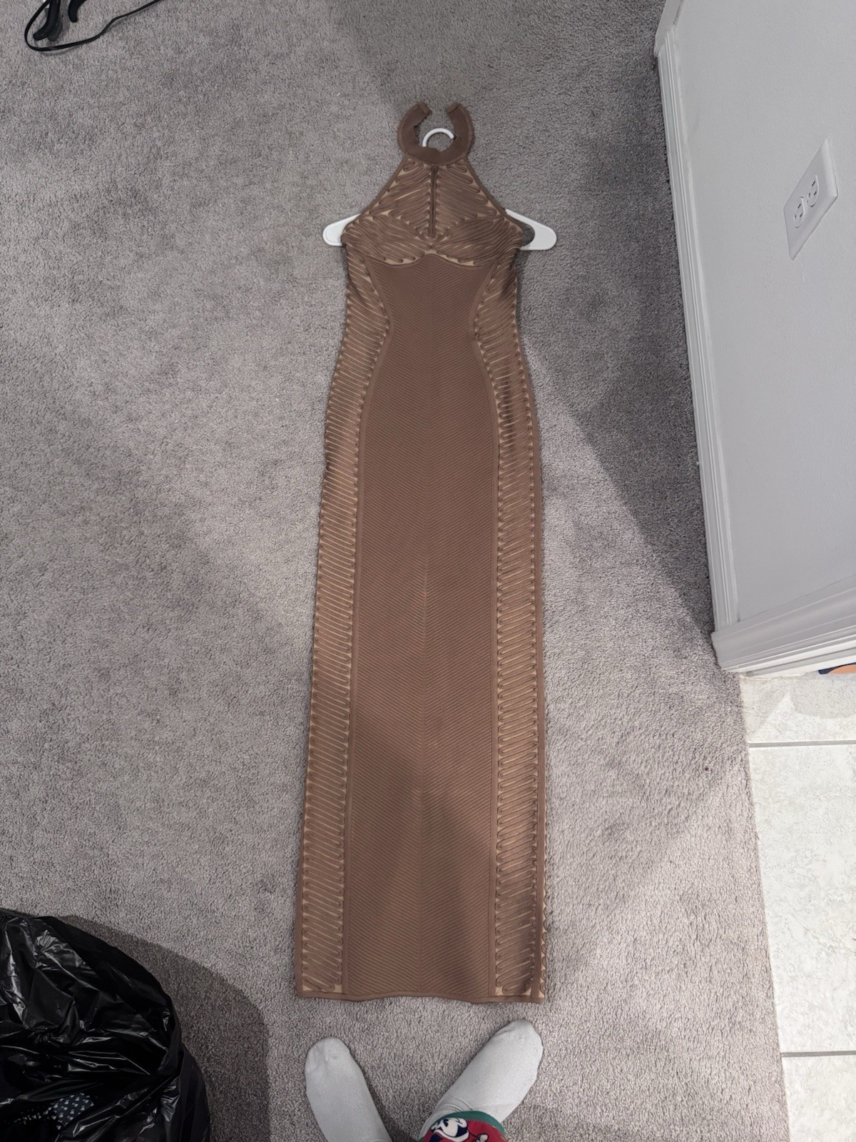 Herve Leger halter Back Dress