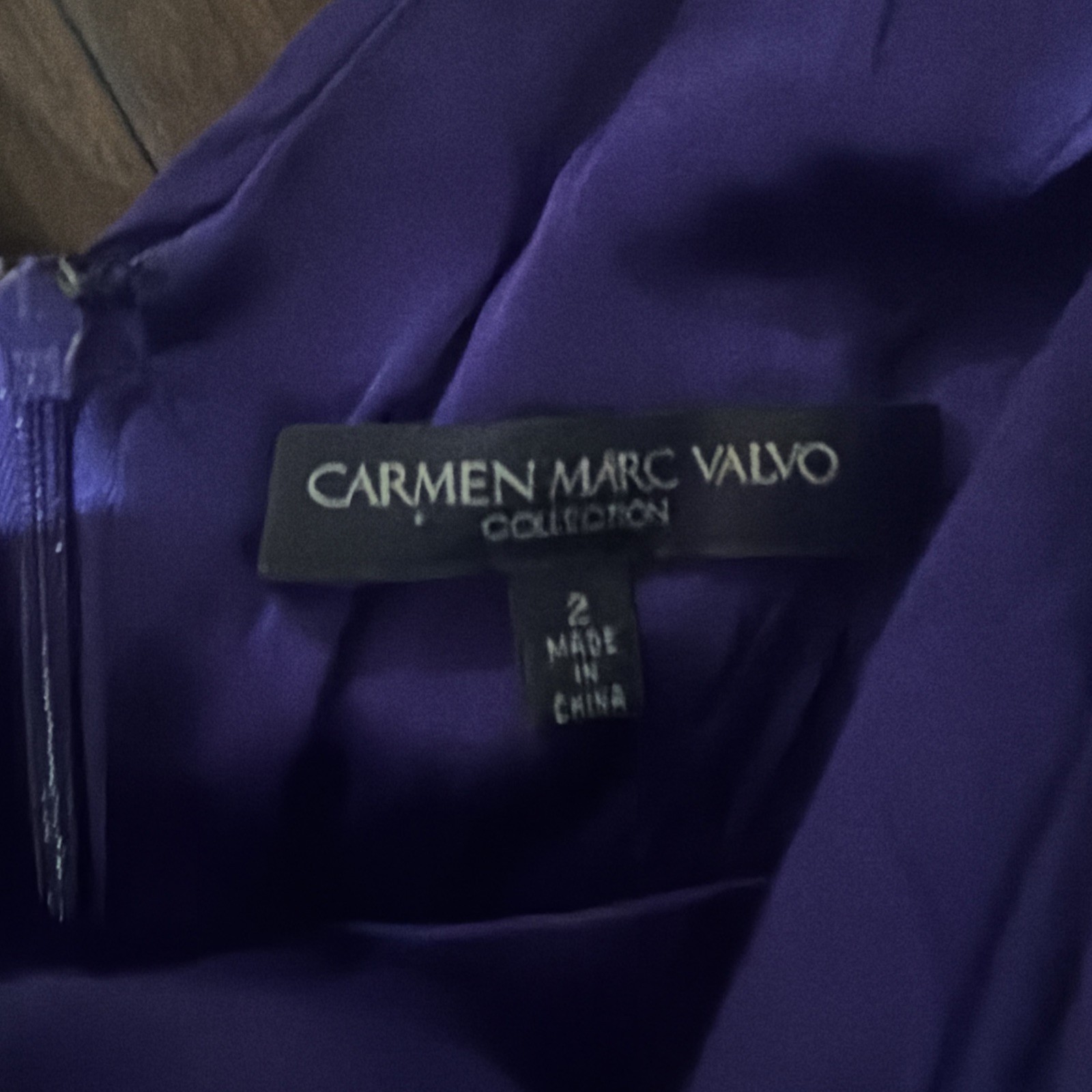 Carmen Marc Valvo Gown Size 2