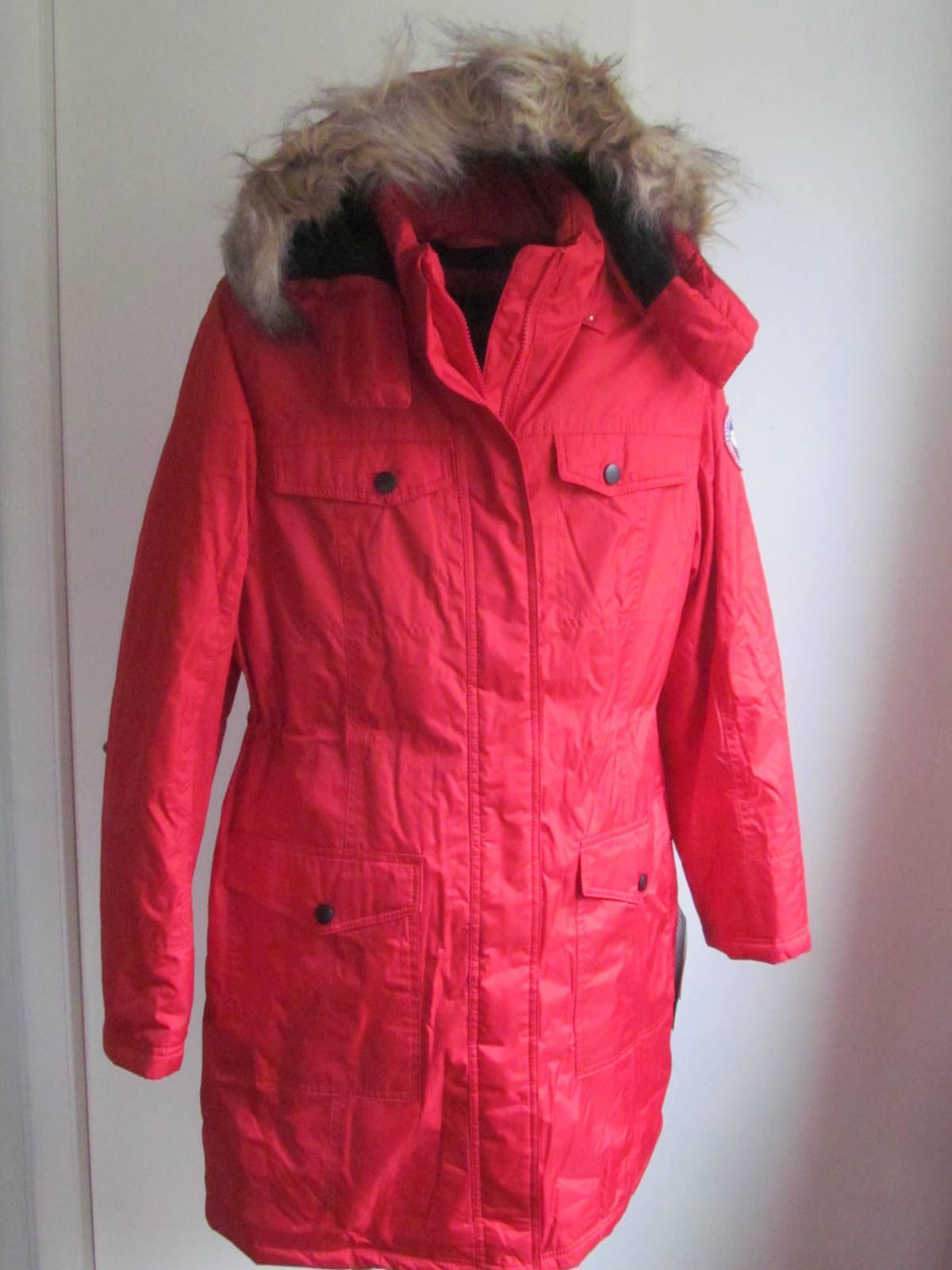 New Women’s Anorak Triple Star Insulated Coat Size L $160
