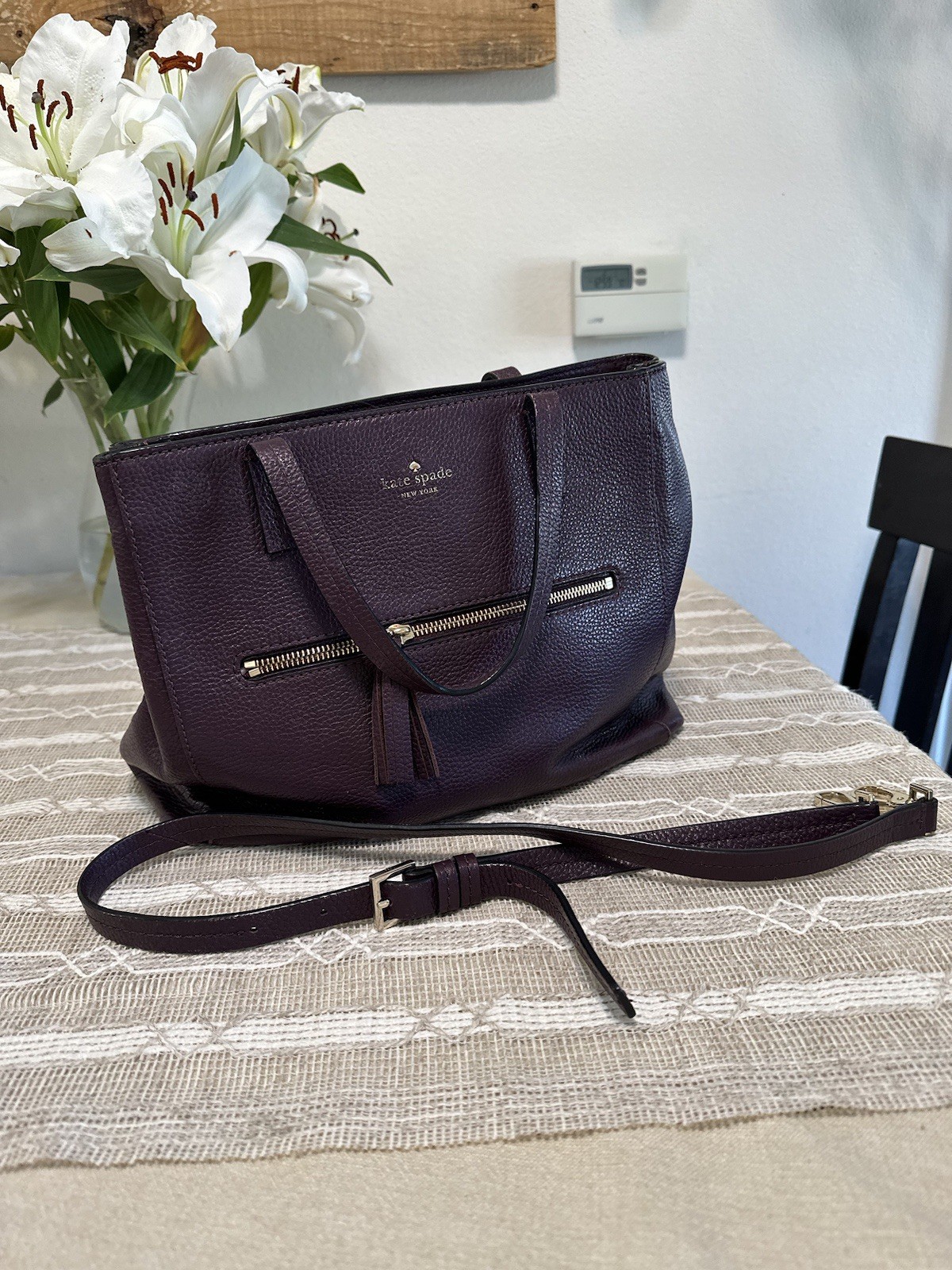 Kate Spade Abbott Satchel with Should strap