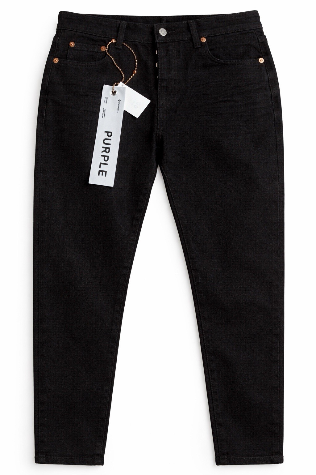 Black Skinny Jeans Men Size 30 Slim Fit Premium Denim Ready to Ship