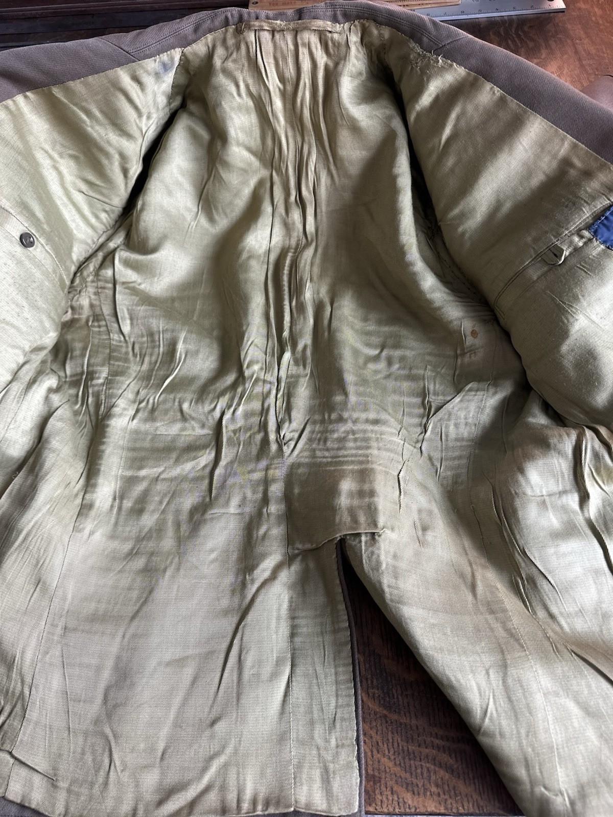 Vintage Military Jacket With Hardware – Russian?