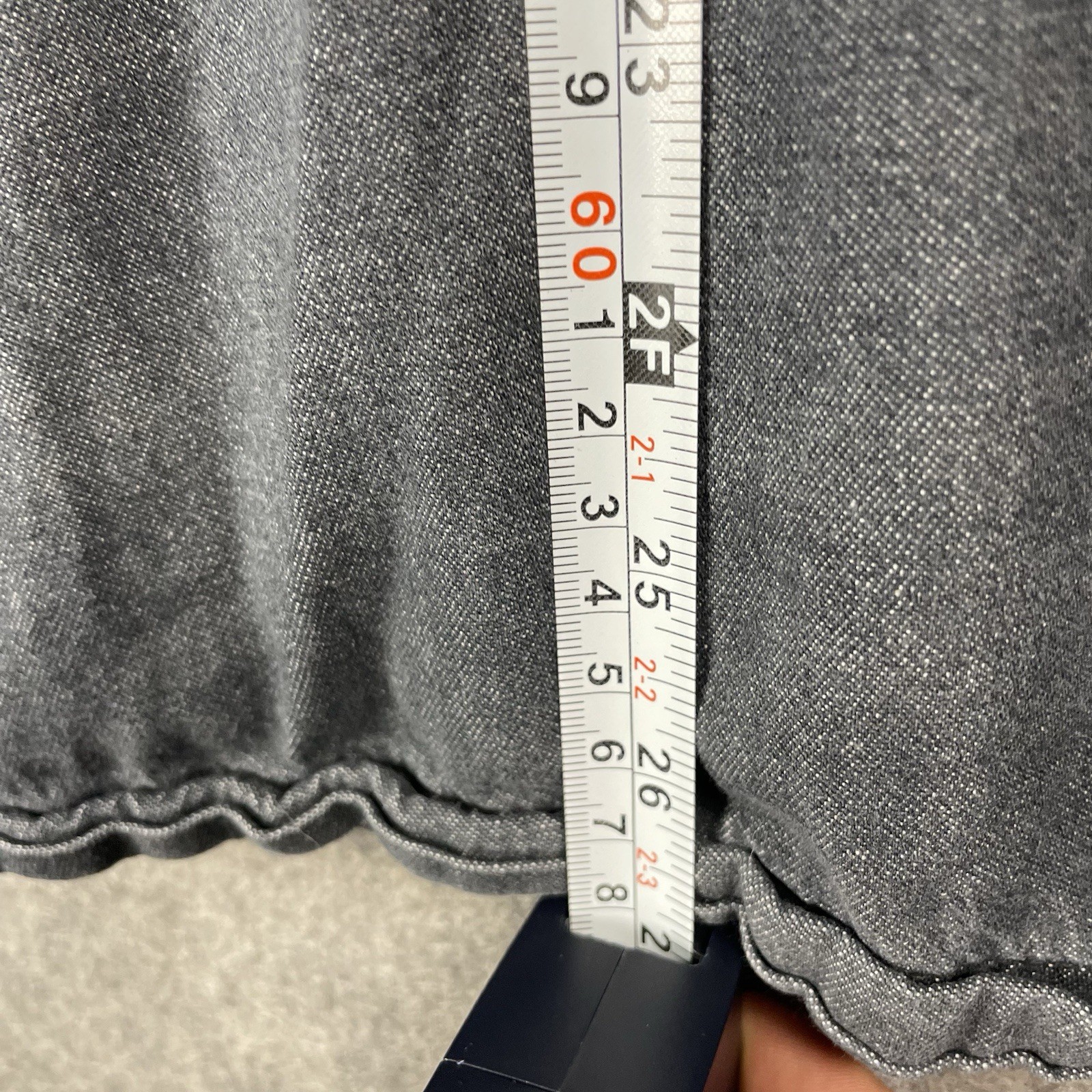 Replay Denim Chore Jacket Mens Large Grey Multicolour Aztec Panel Button Up