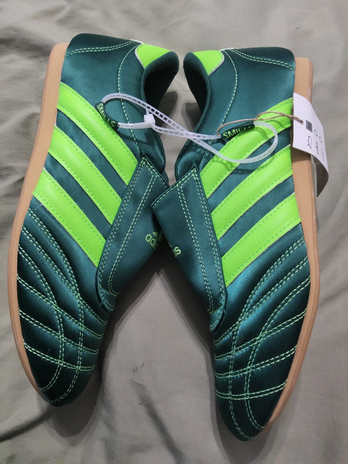 Adidas Originals Taekwondo JQ8210 Green Women Size 8.5