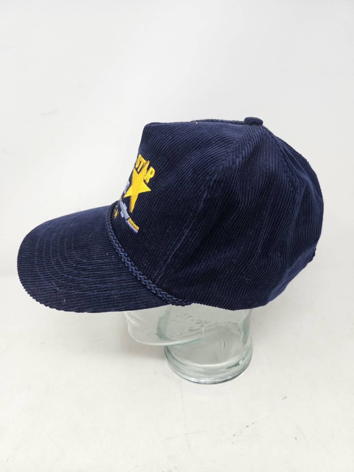 Calhead Gold Star Chevy Dealers Blue Corduroy Hat