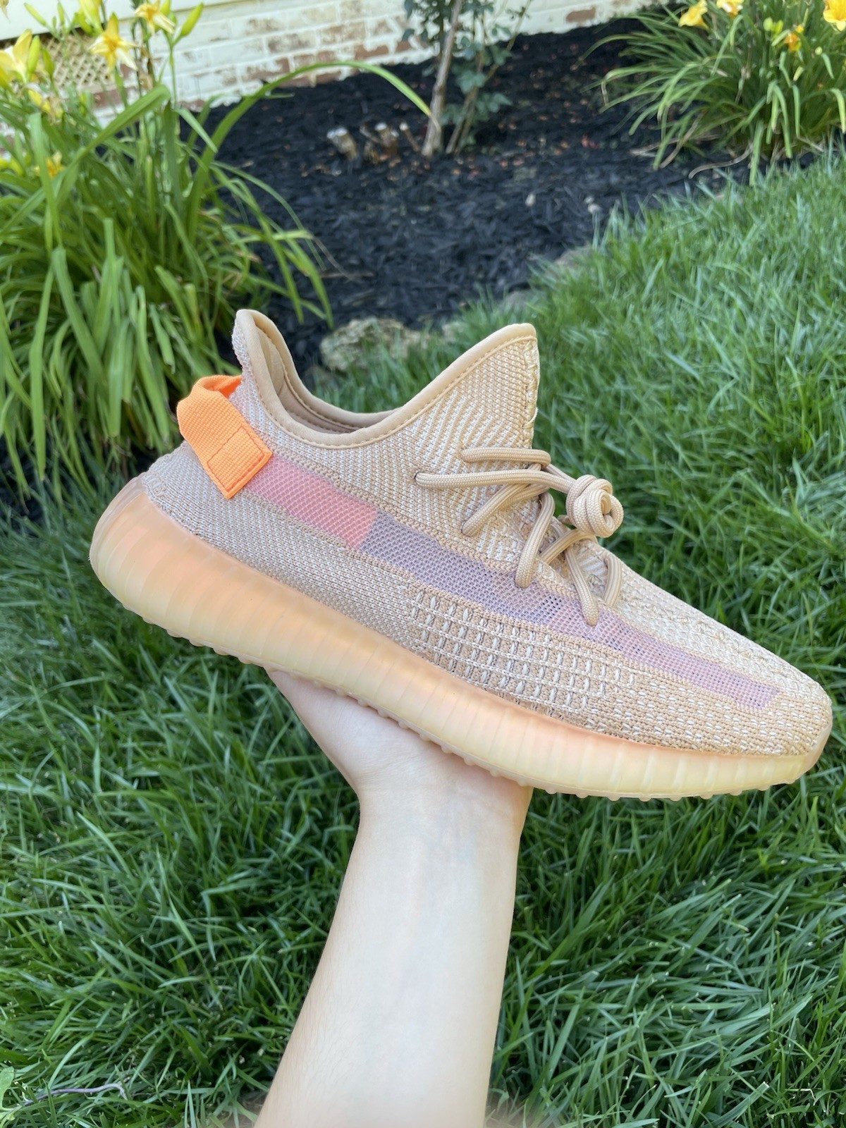 Size 9 – adidas Yeezy Boost 350 V2 Clay 🔥 GREAT CONDITION! NICE!