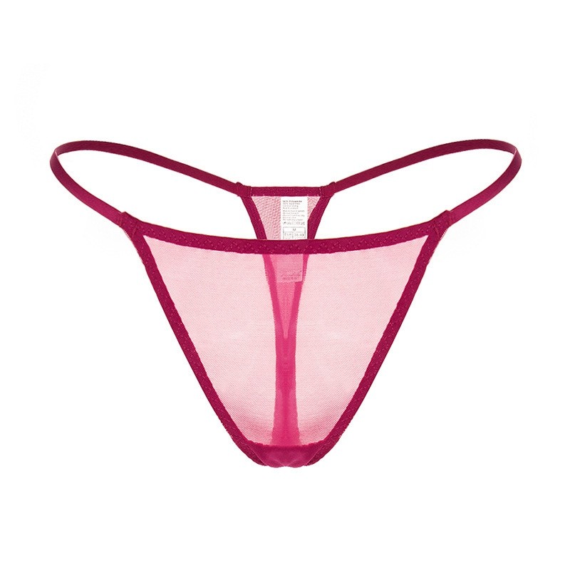 Women’s Faceless Underwear 3 Pack Panties Bikini Lightweight Mesh Thong