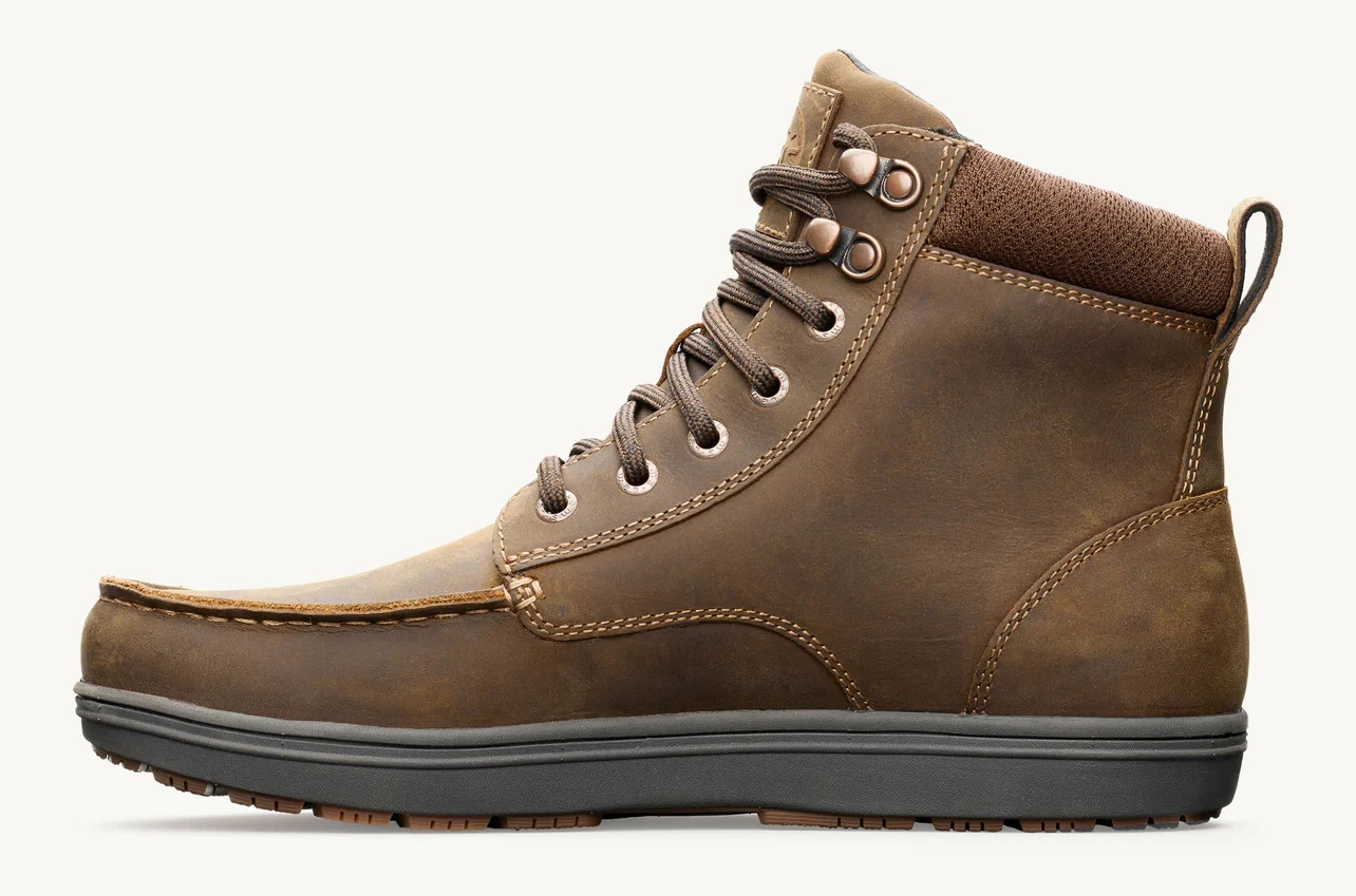 🧡NIB*Lems Boulder Boot Grip Waterproof Men’s Size 10 Full-Grain Oiled Leather🧡