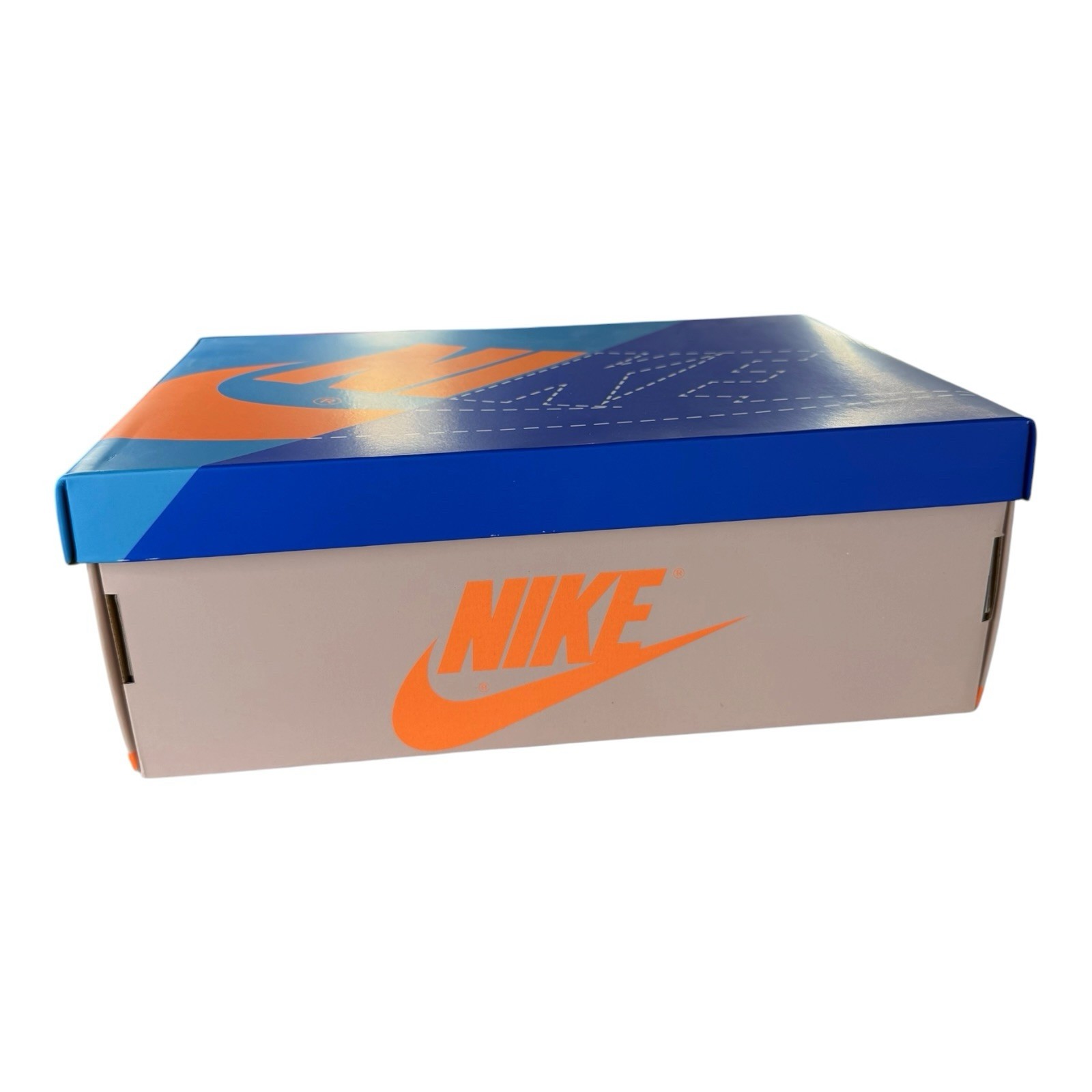 Size 8.5 – Air Jordan 1 Retro OG High Prototype White Total Orange Box Only!
