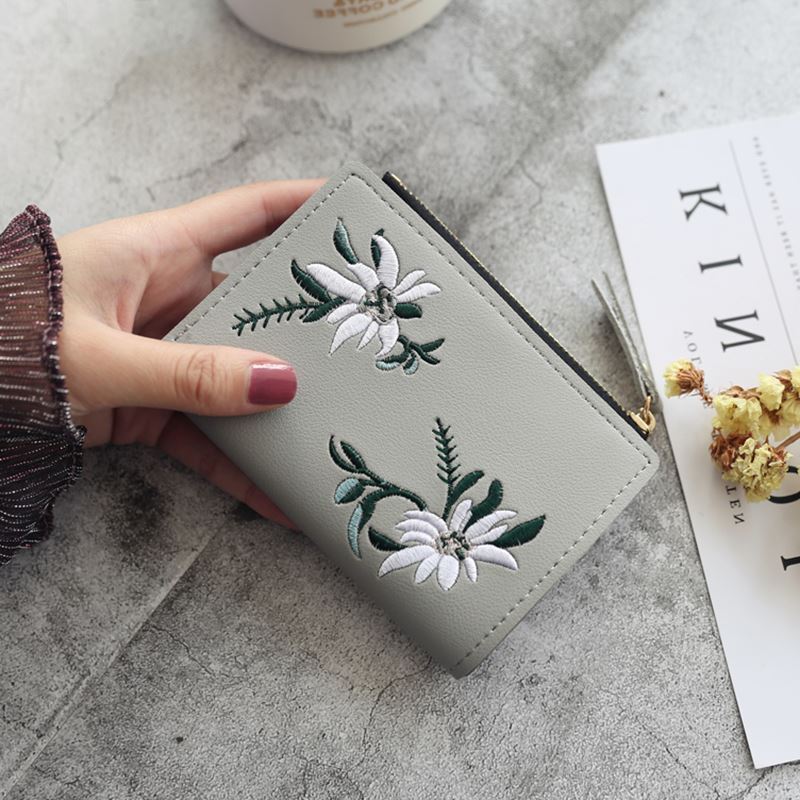 Wallet for Women Small Compact Credit Card Holder Mini Bifold Pocket Purse Gifts