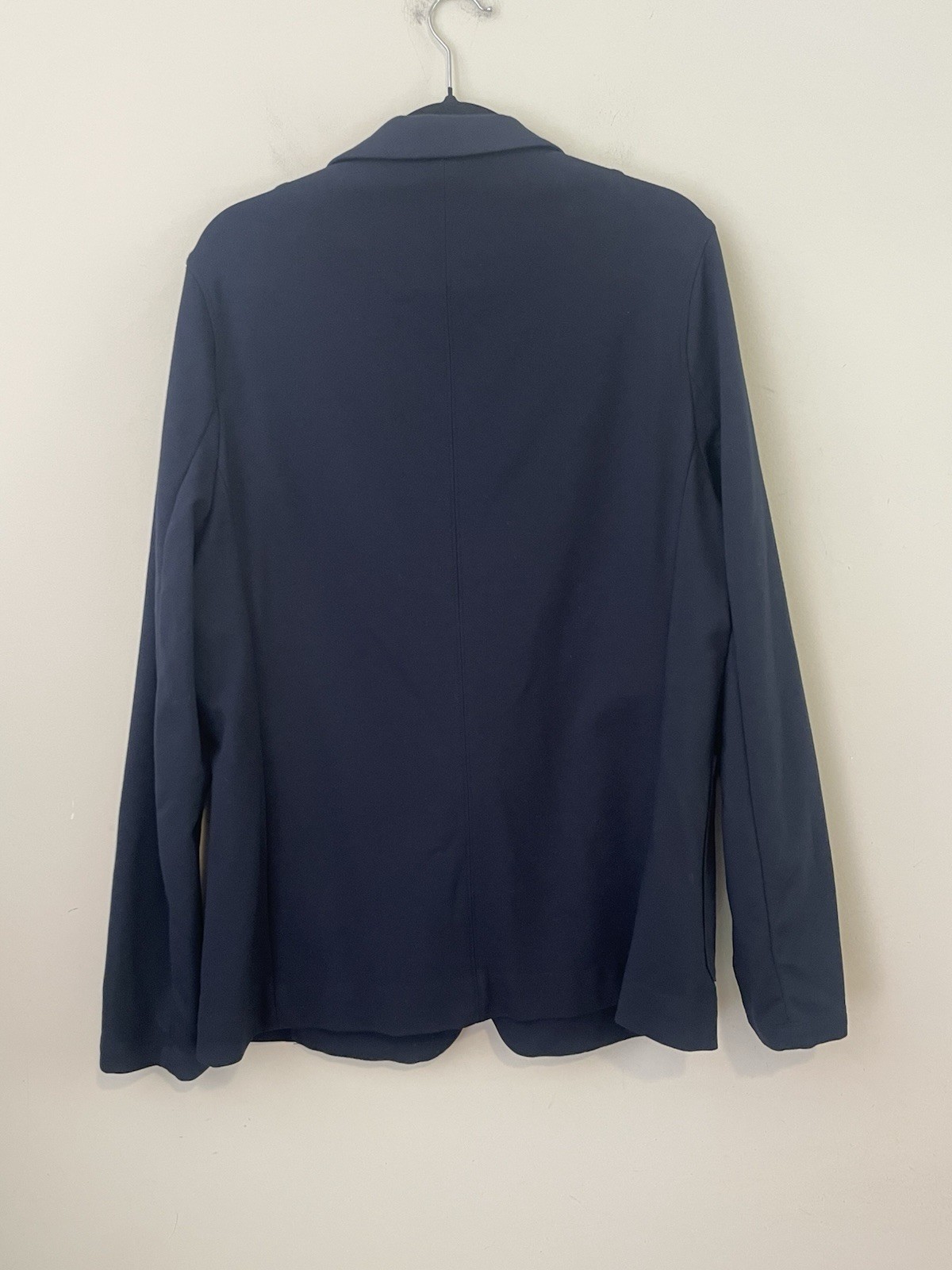 Patrick Assaraf Blazer Mens Sz XL Performance Stretch NAVY BLUE Deconstructed