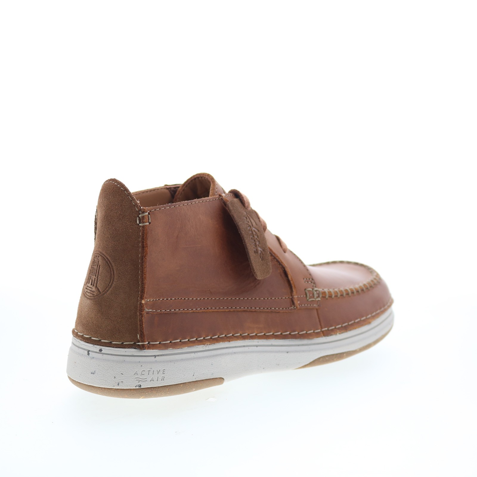 Clarks Nature 5 Mid 26168603 Mens Brown Leather Lace Up Chukkas Boots