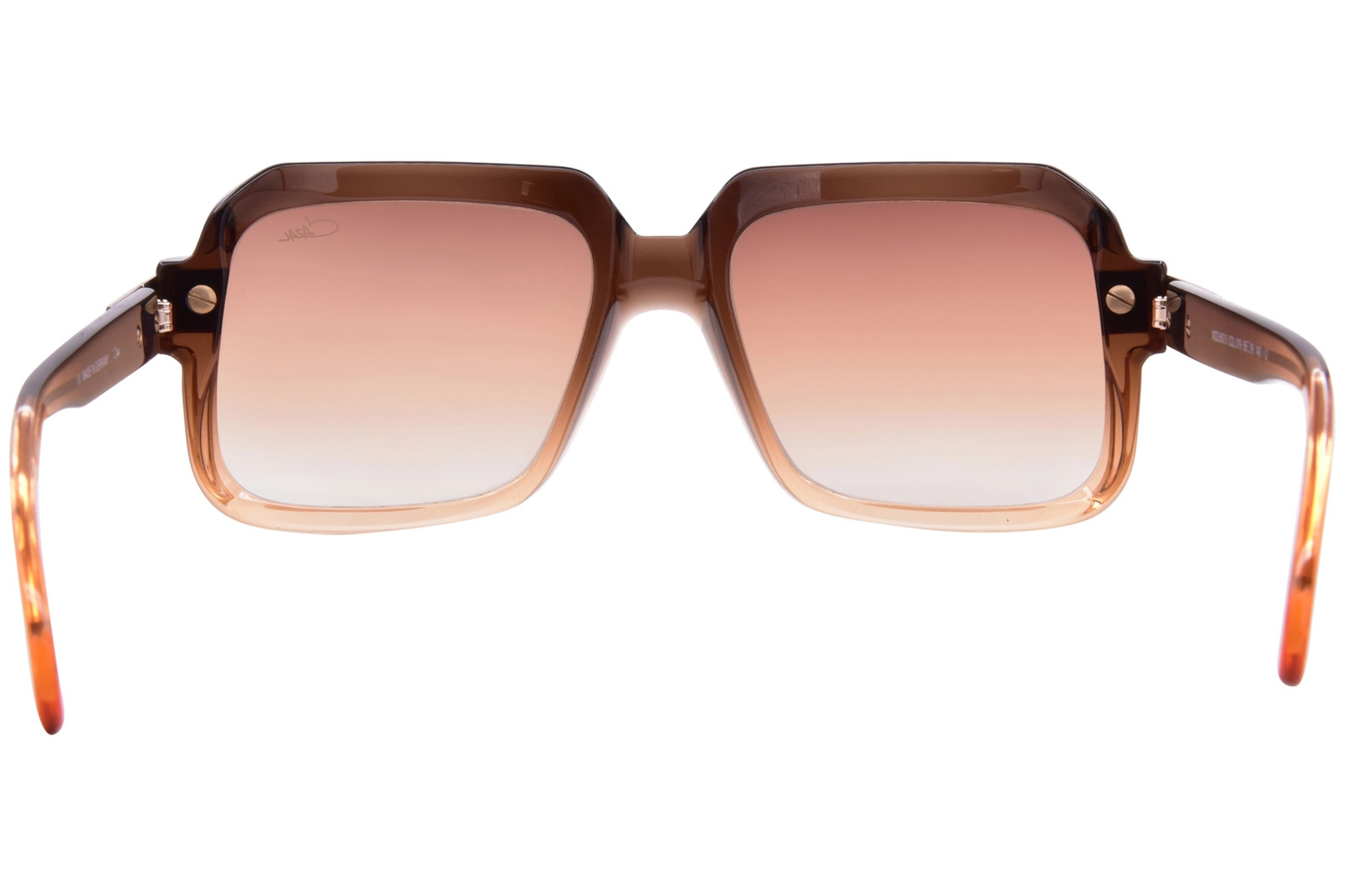 Cazal Legends 607 019 Sunglasses Orange/Rose Gold/Brown Gradient AR 56mm