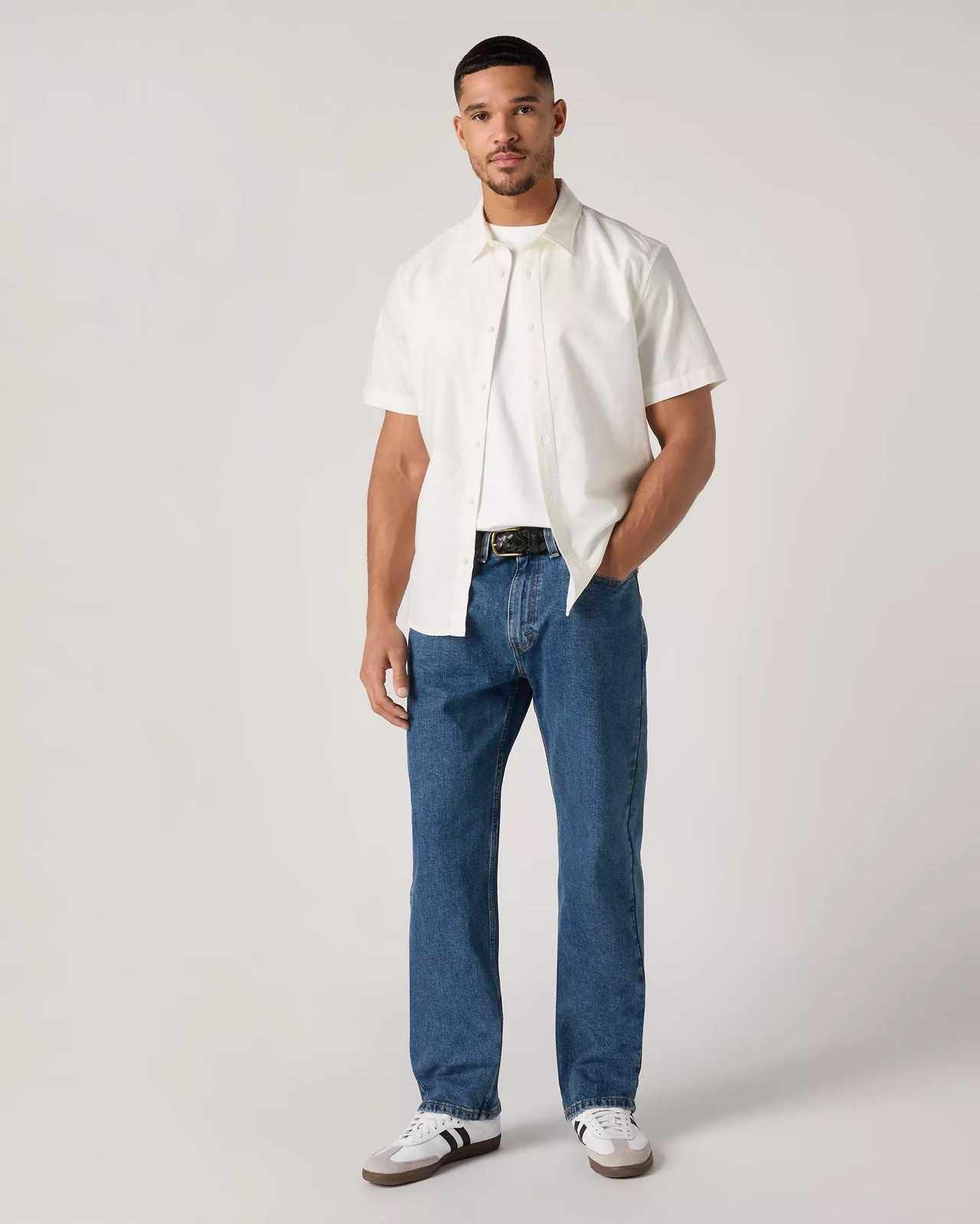 Levi’s 505 S31x30 Regular Fit Stretch Jeans 31×30 Medium Wash Blue NWT 005051454