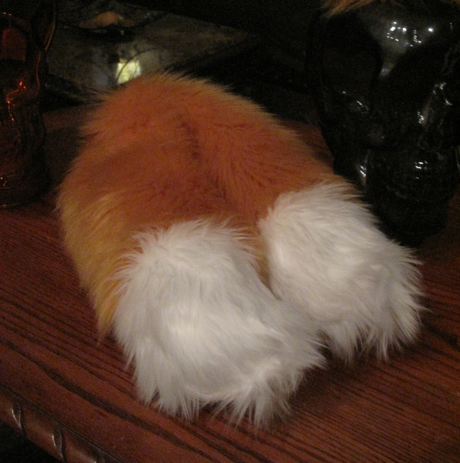 Cosplay Sonic Miles Tails Prower Shag Faux Fur Ears Tails or Sets, Unisex