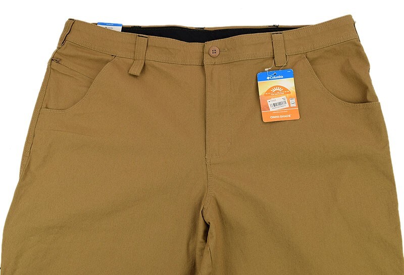 COLUMBIA Mens Delta Brown RUGGED RIDGE OUTDOOR Cotton Canvas Pants 40 30 NWT