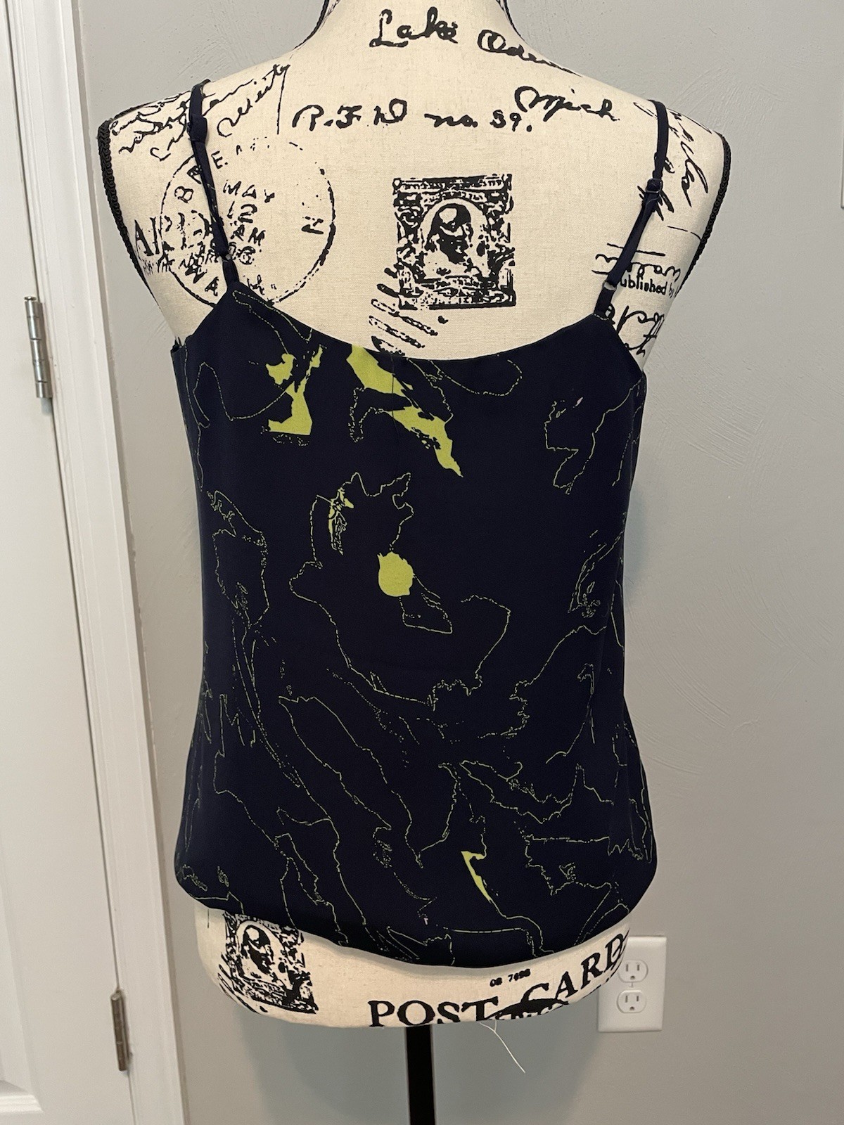Philosophy Printed Spaghetti Strap Shirt