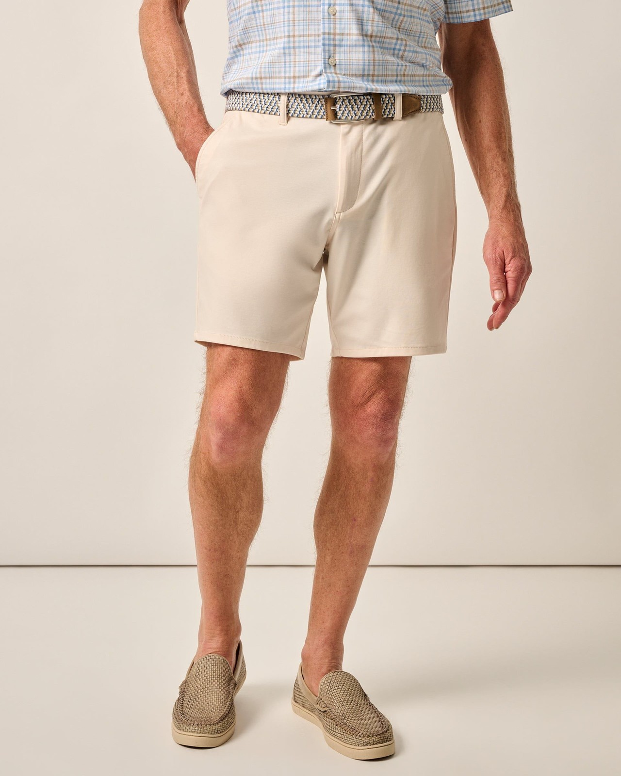 Jupiters Stretch Cotton Performance Shorts johnnie-O MENS Size 34