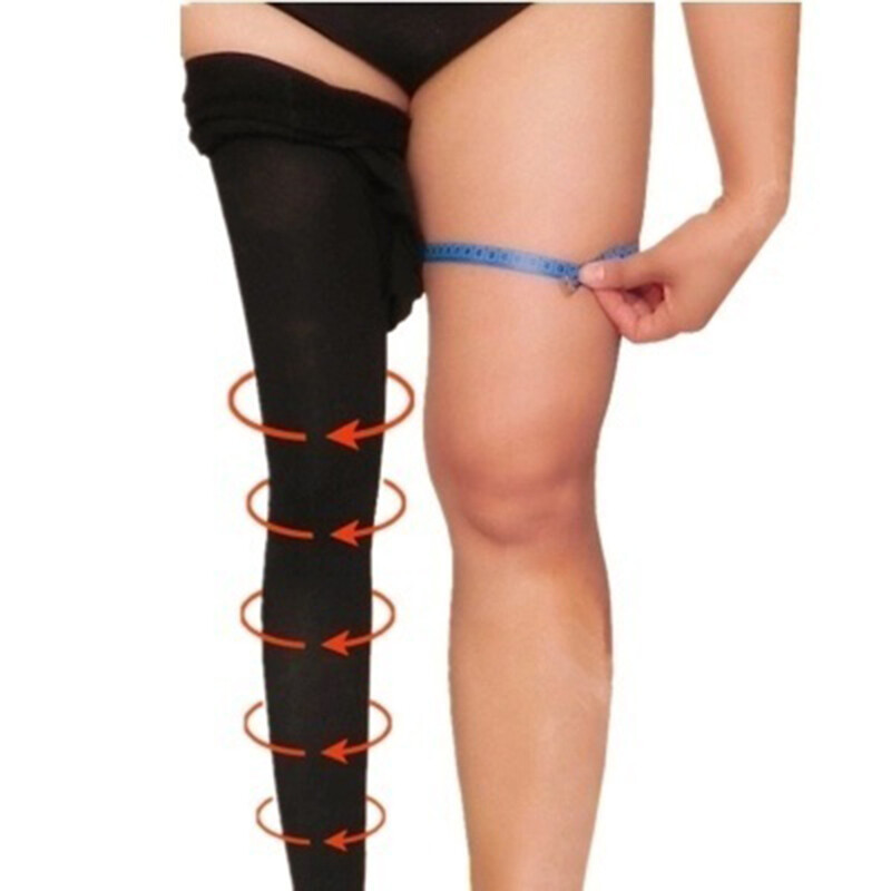 High Waist Sculpting Sleeping Compression Pantyhose Training Black Body Shaper