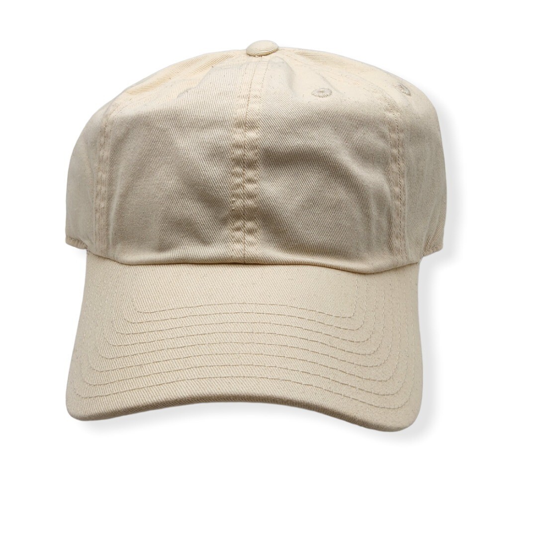 American Needle Basic Slouch Natural Cotton Adjustable Dad Hat Cap