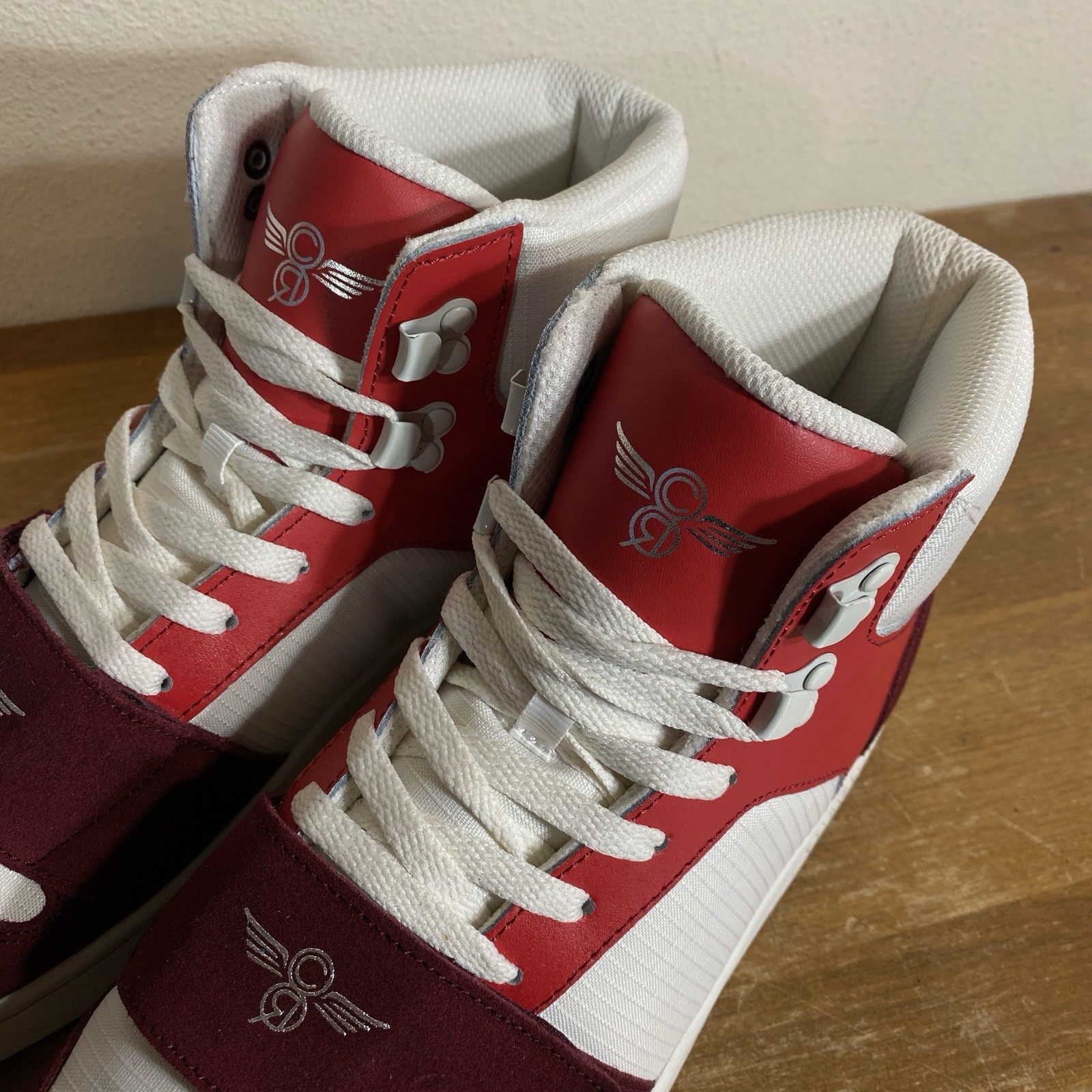 Creative Recreation Cesario High Top Sneaker Burgundy Suede Red – Size 10