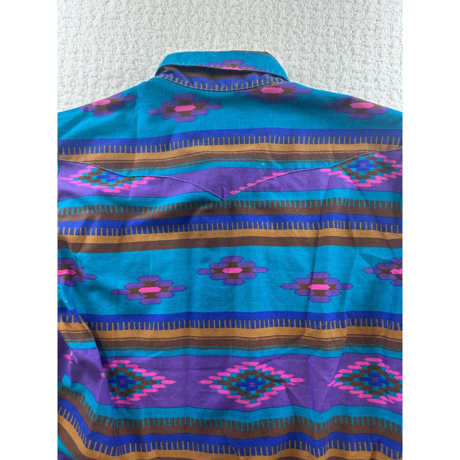 Panhandle Slim Southwestern Aztec Western Long Sleeve Button Down