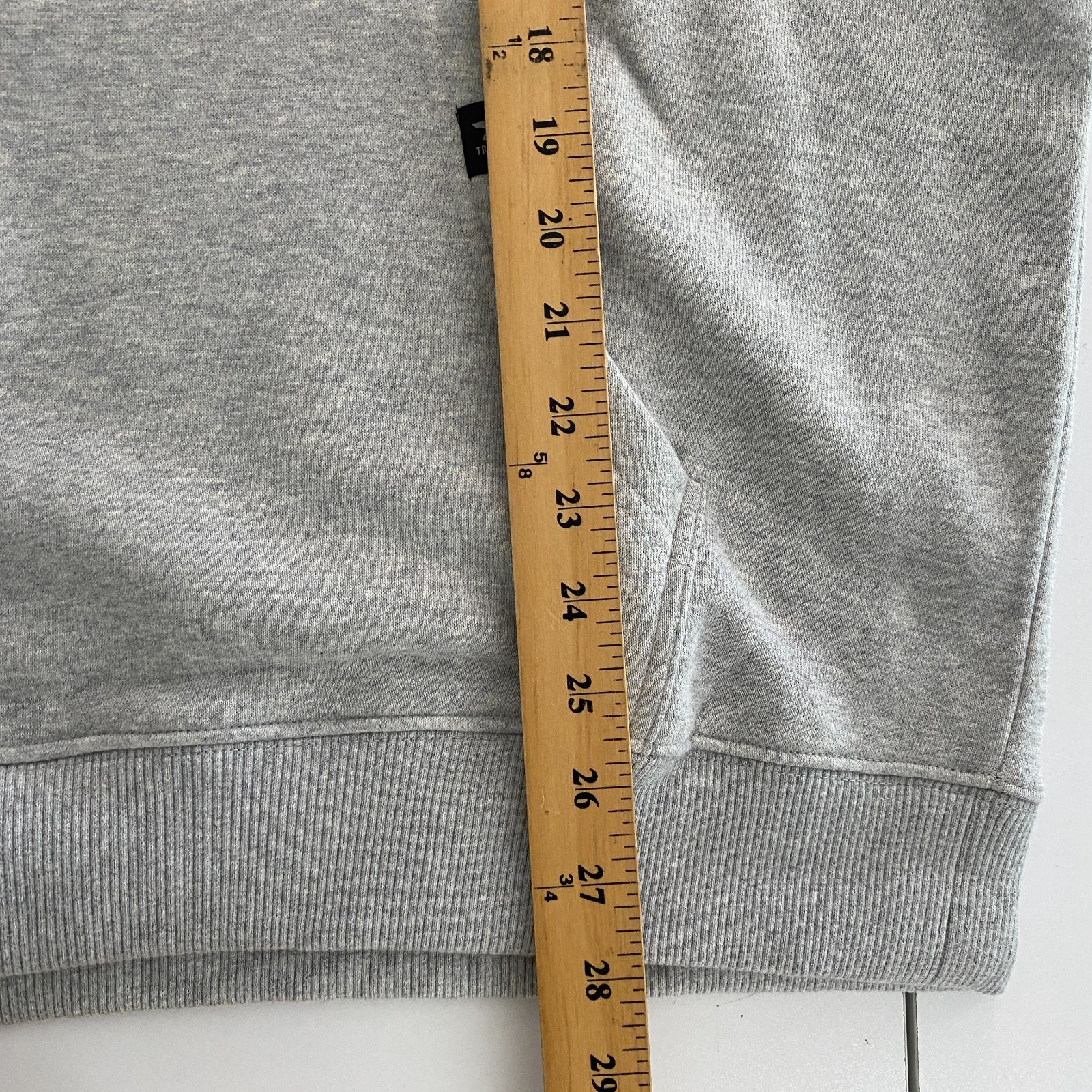 Troll Co. Eagle Eye Hoodie Mens Medium Gray Pullover Dirty Hands Clean Money