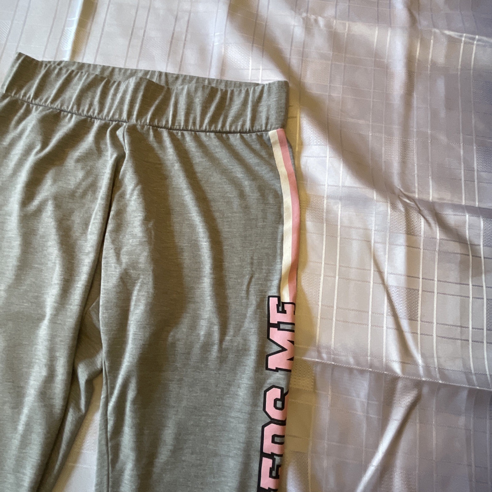 Select Ladies Grey Leggings Size Medium 10 Uk .Leg 27 Inches -with Logo New