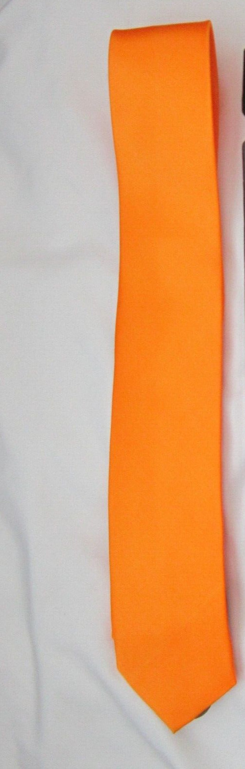 Unisex Men Women Teen Kids 3″ Wide x 56″ Long Orange Neck tie-Brand New!